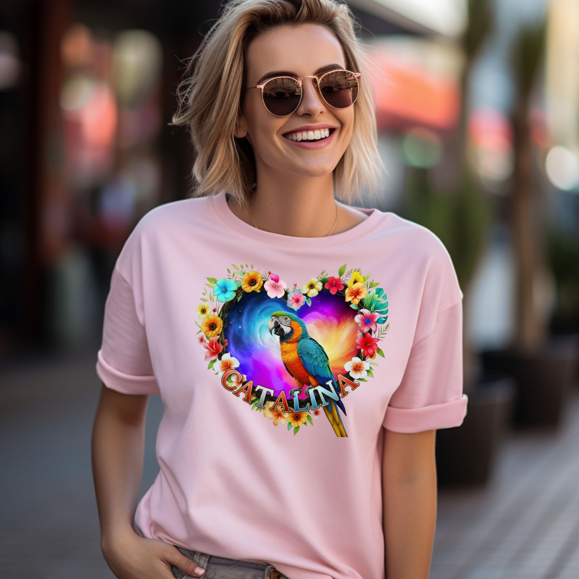 Colorful Catalina Bird T-Shirt