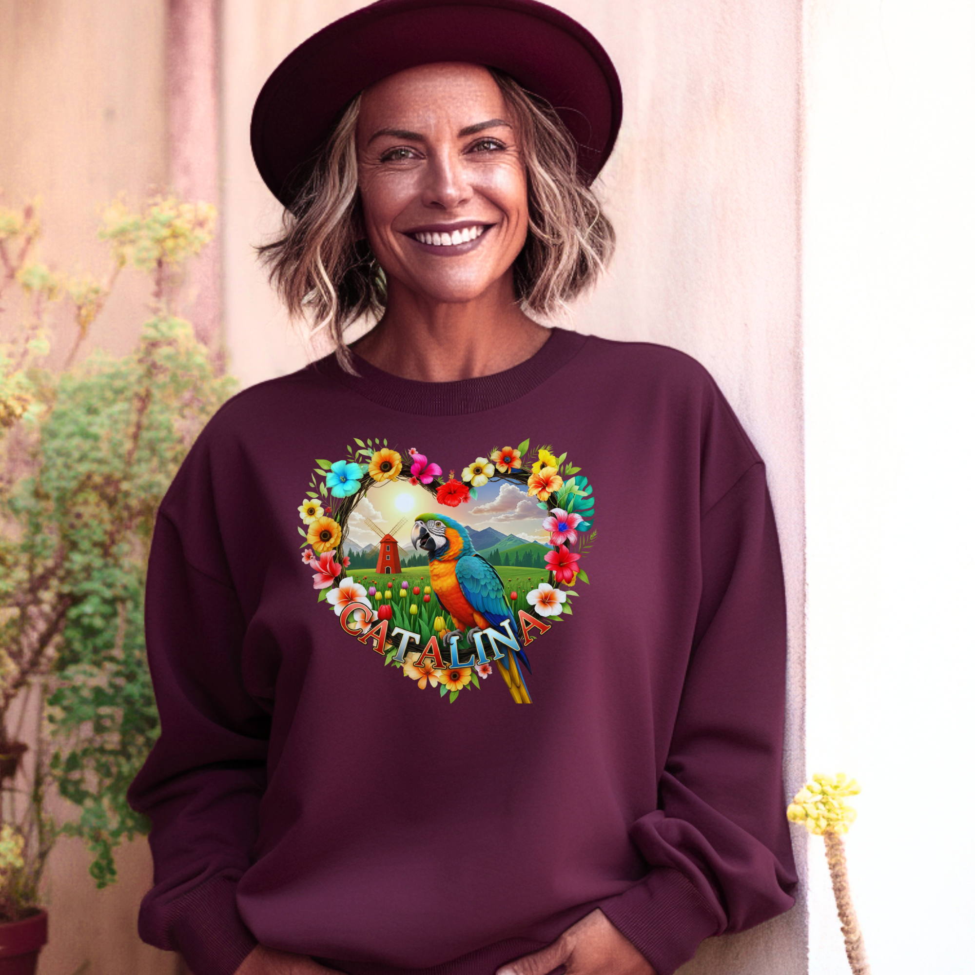 Catalina Nature Parrot Sweatshirt
