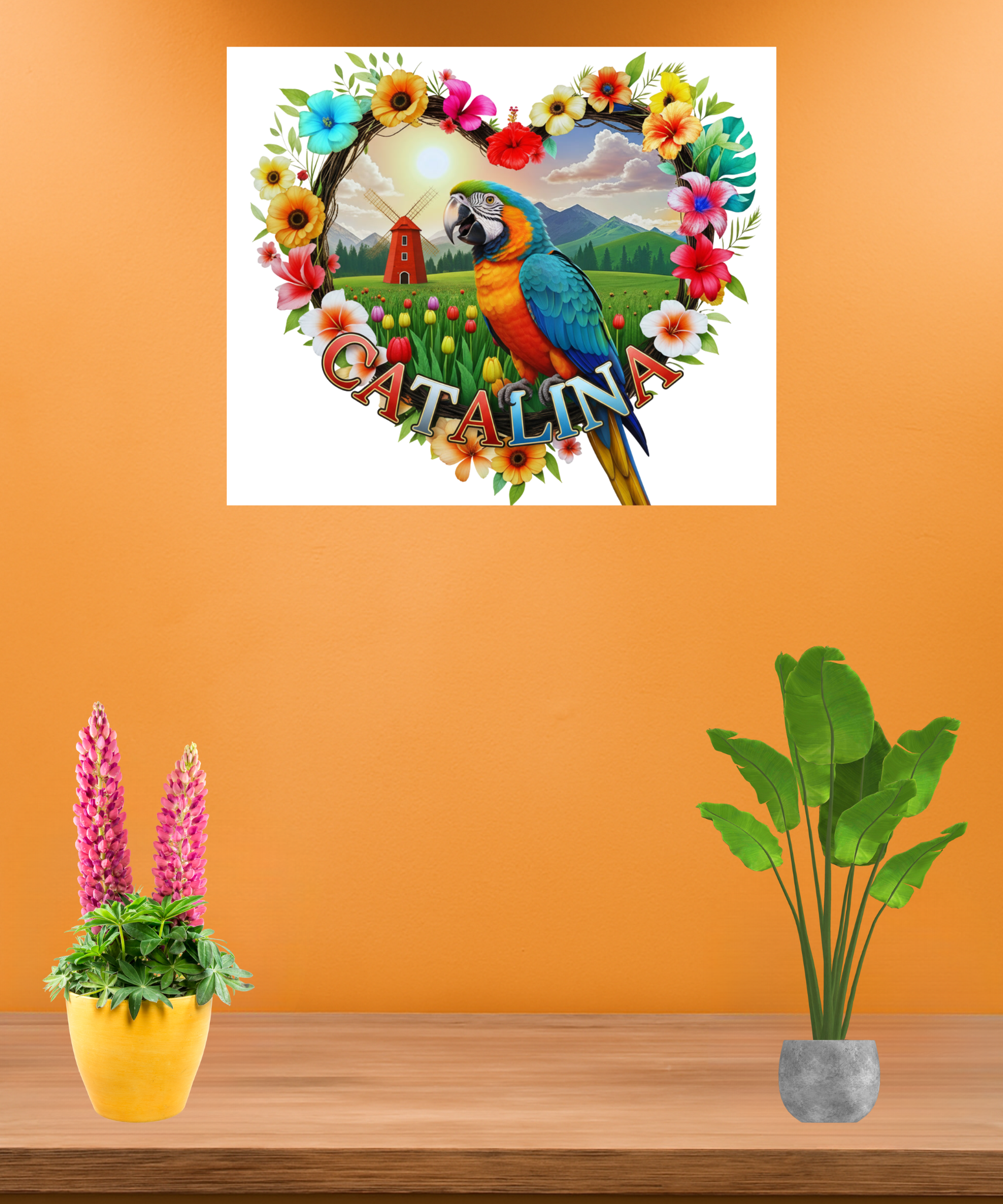 Catalina Floral Wall-Hanging