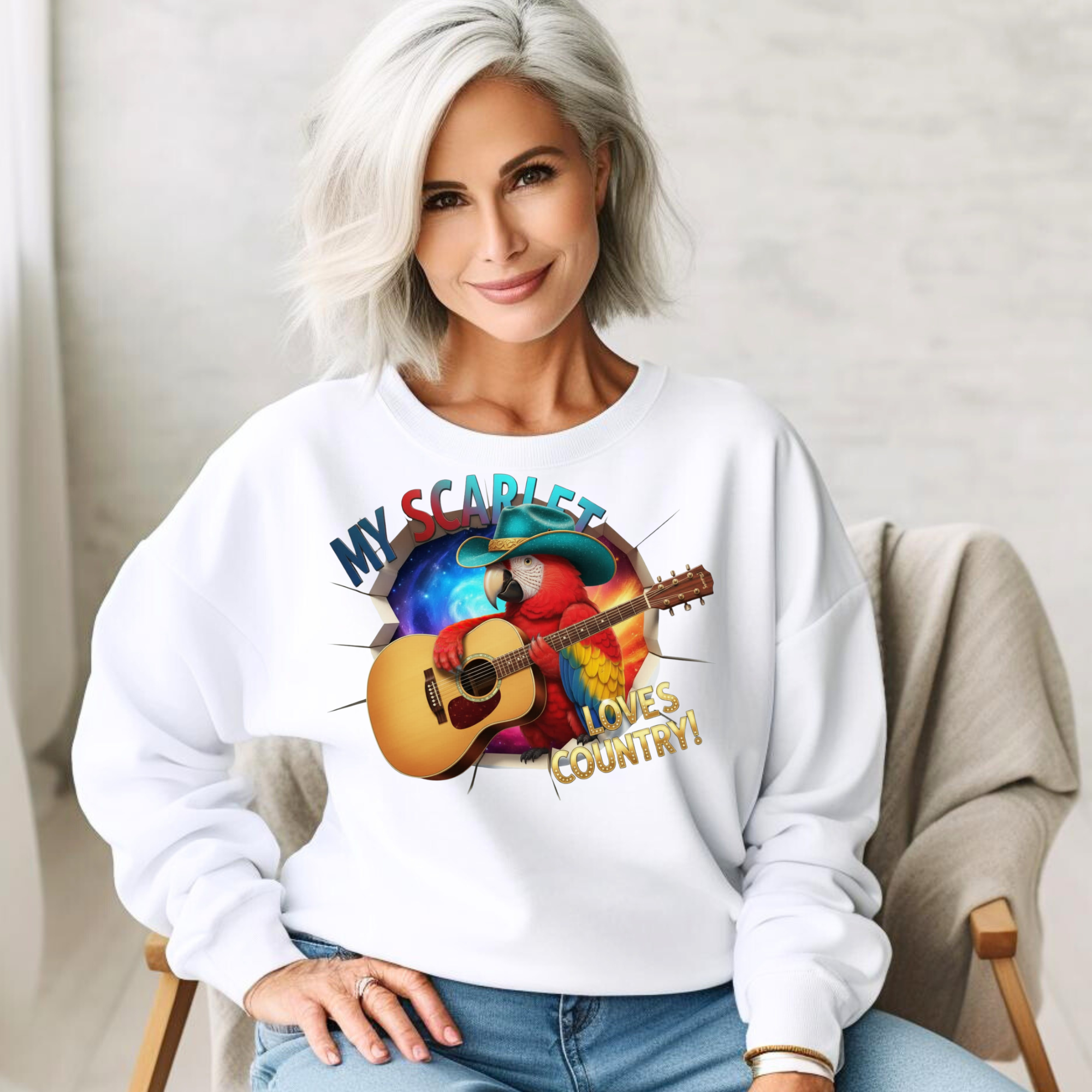 My Scarlet Loves Country Sweatshirt