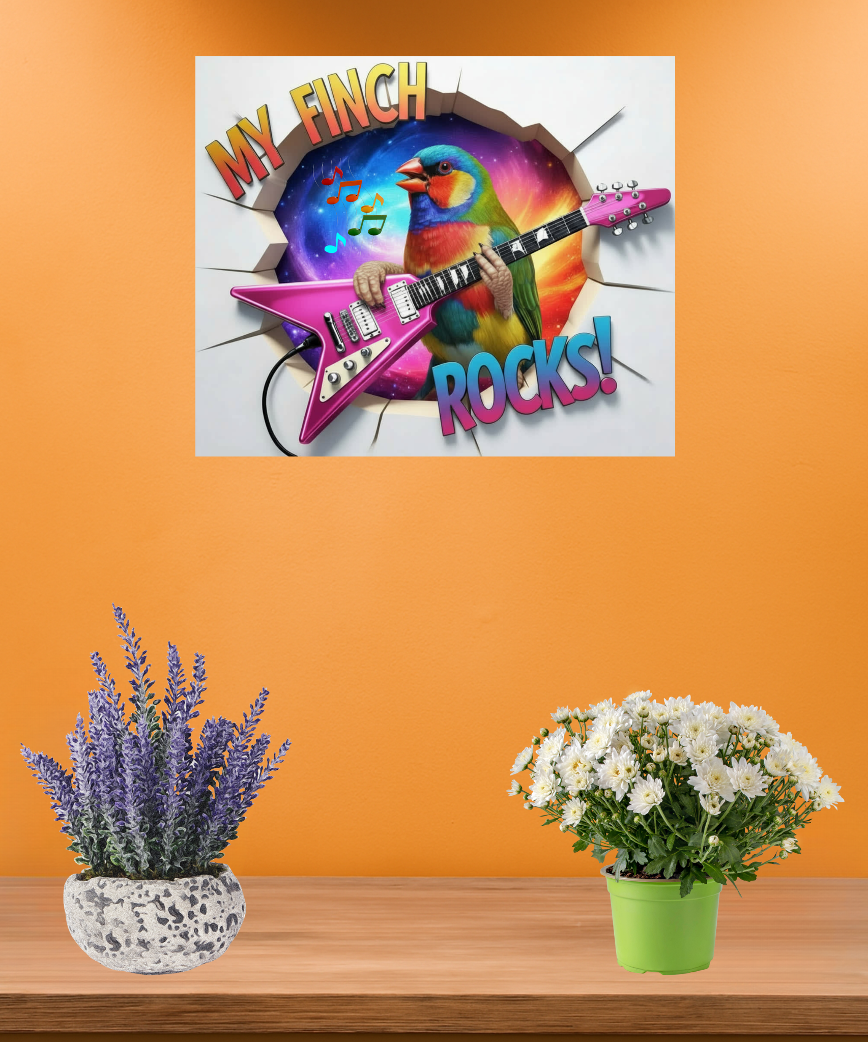 Finch Breakthrough Wall-Hanging