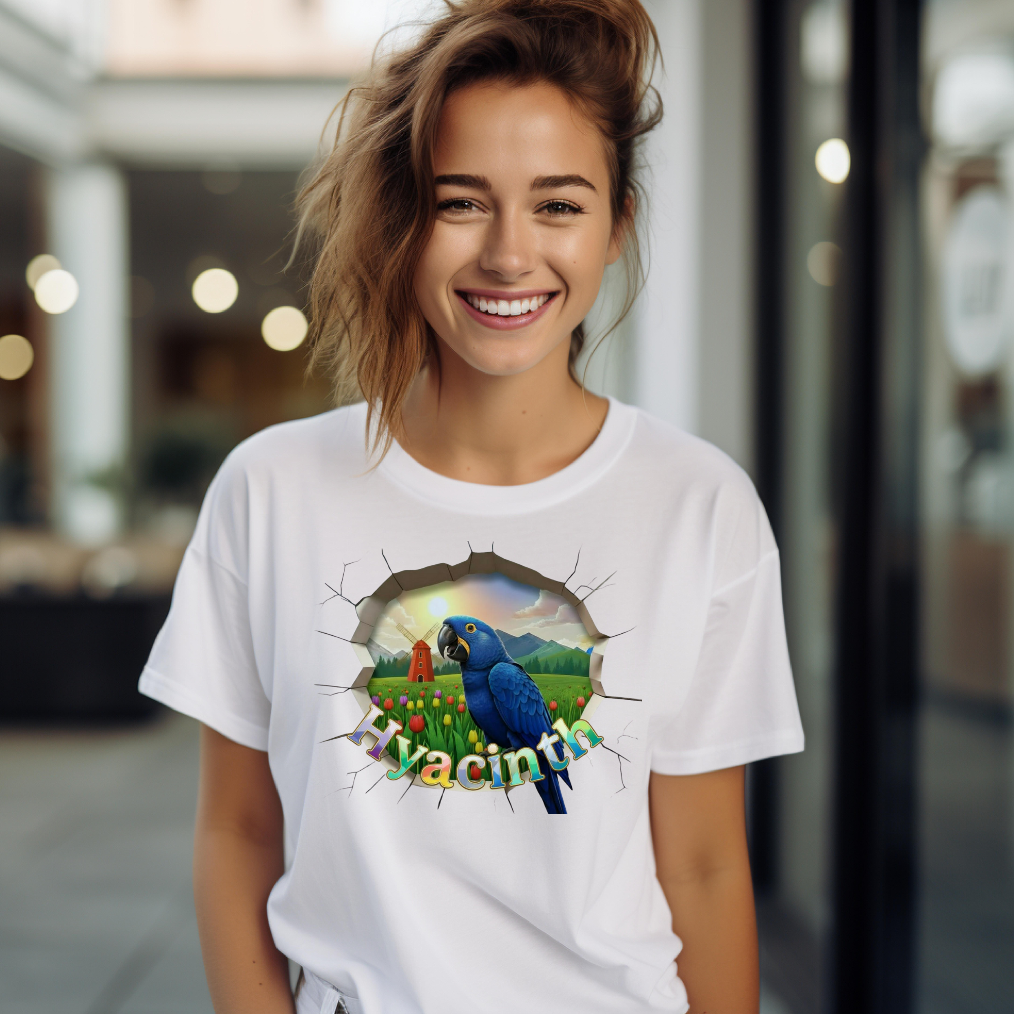 Hyacinth Parrot T Shirt