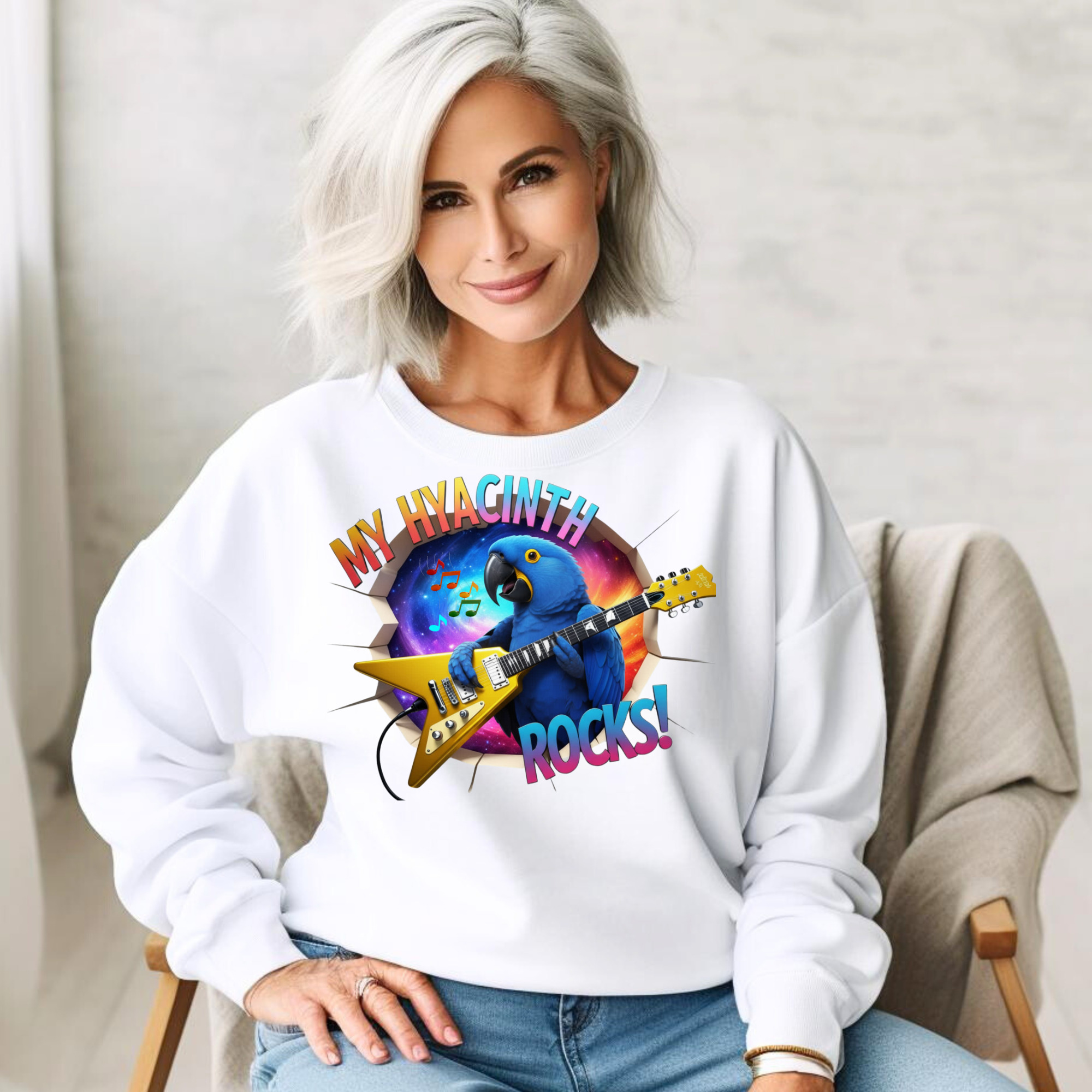 My Hyacinth Rocks Sweatshirt