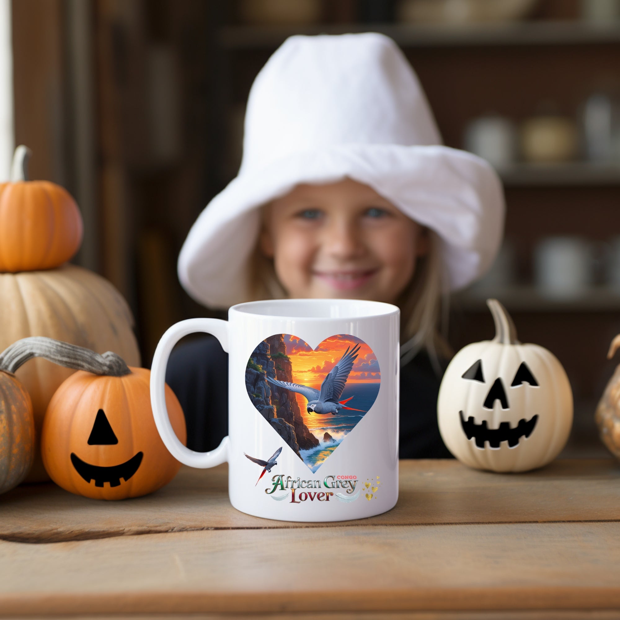 African Grey Lover Mug