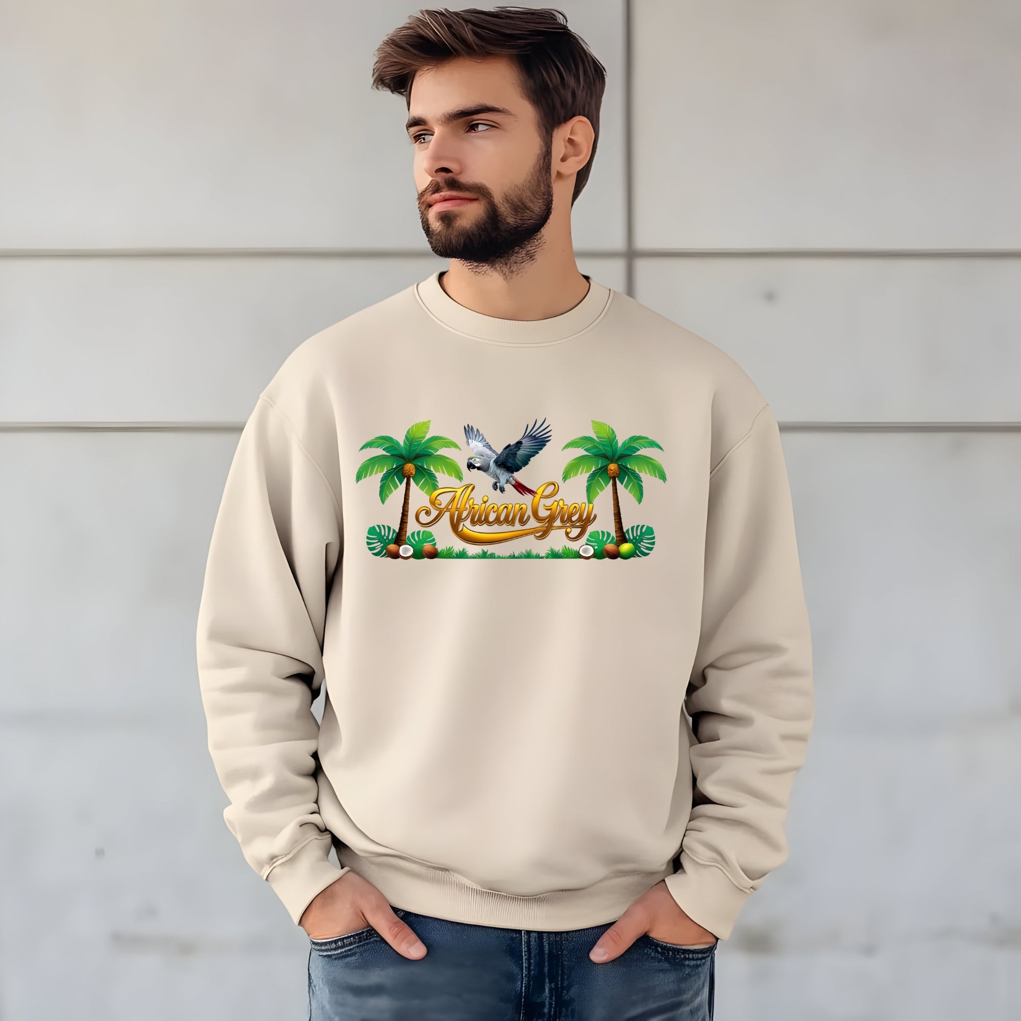 African Grey Sweatshirt