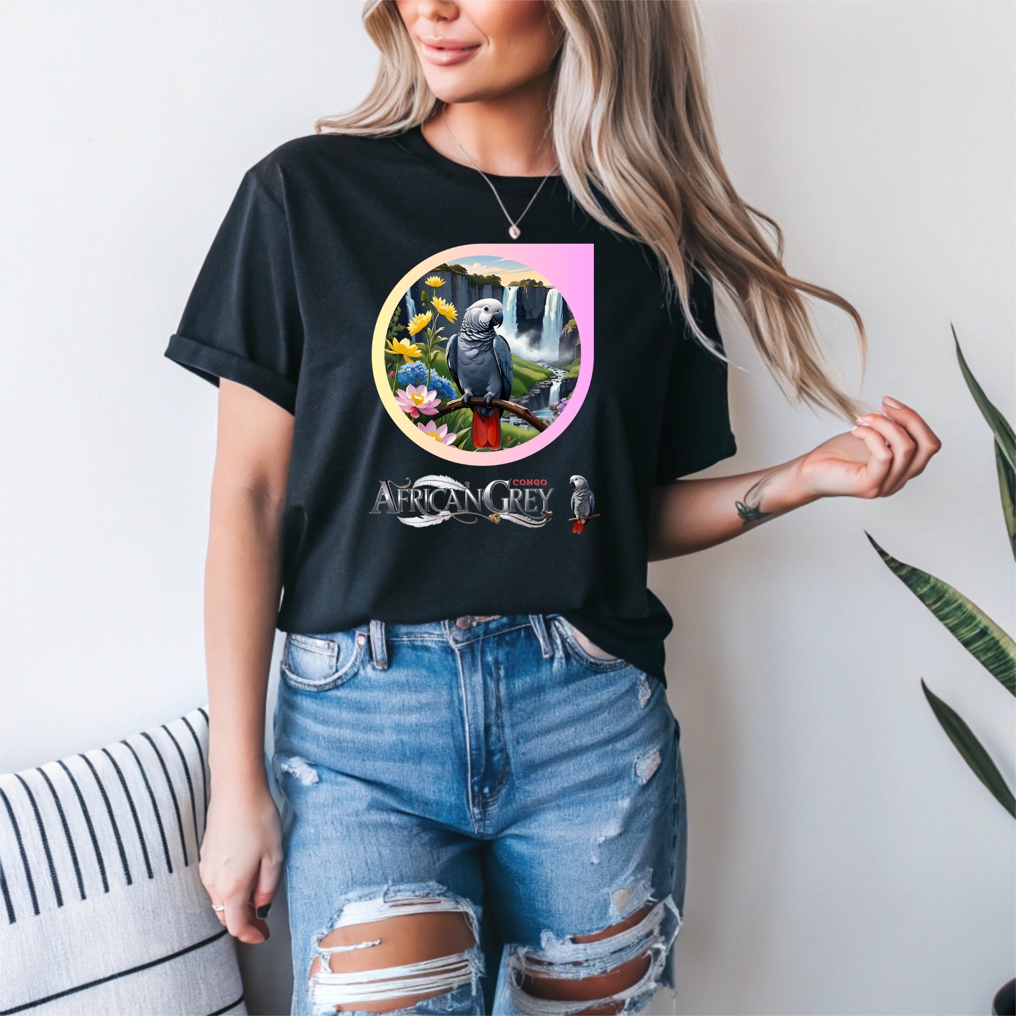 African Grey Congo T-Shirt