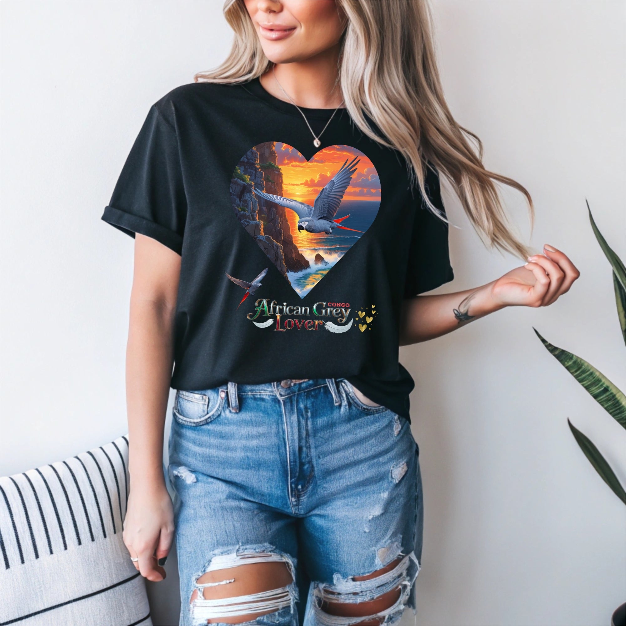 African Grey Congo Lover T-Shirt