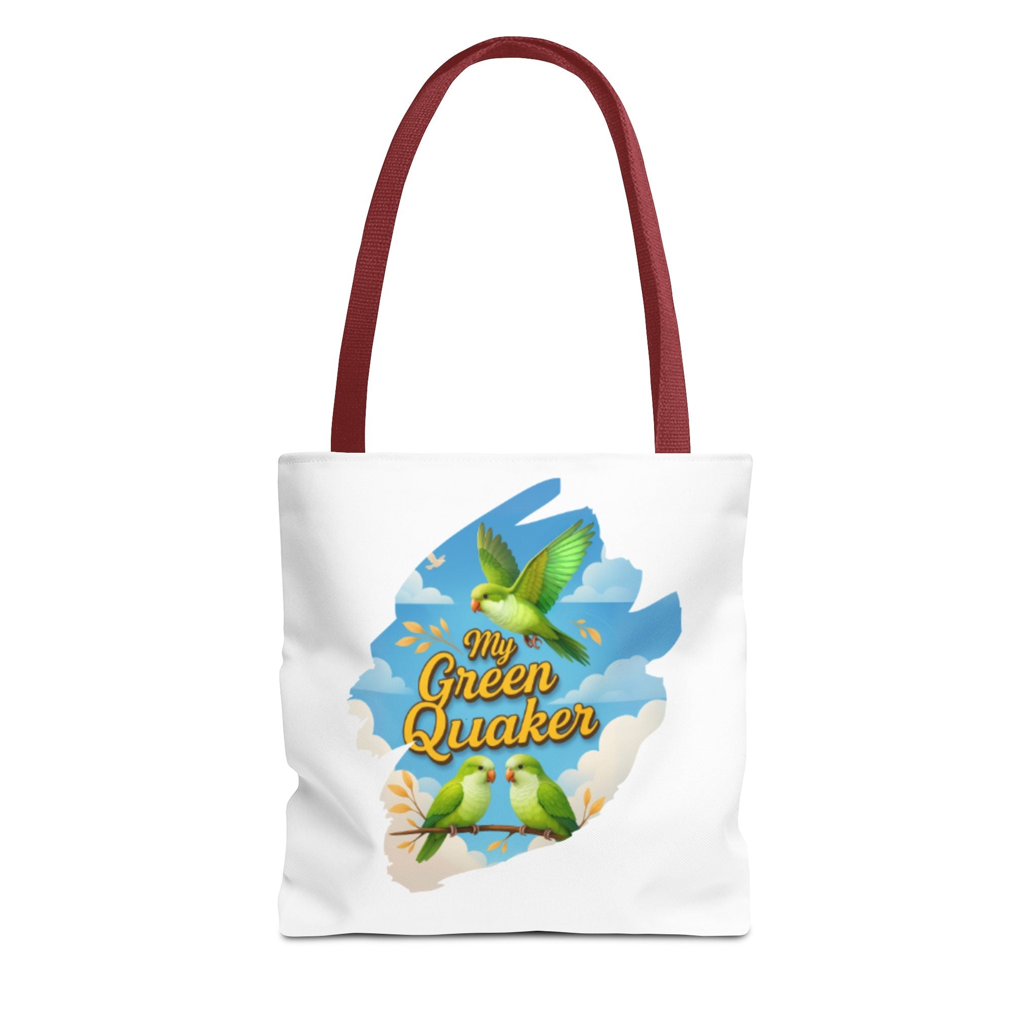 My Green Quaker Flying Tote Bag