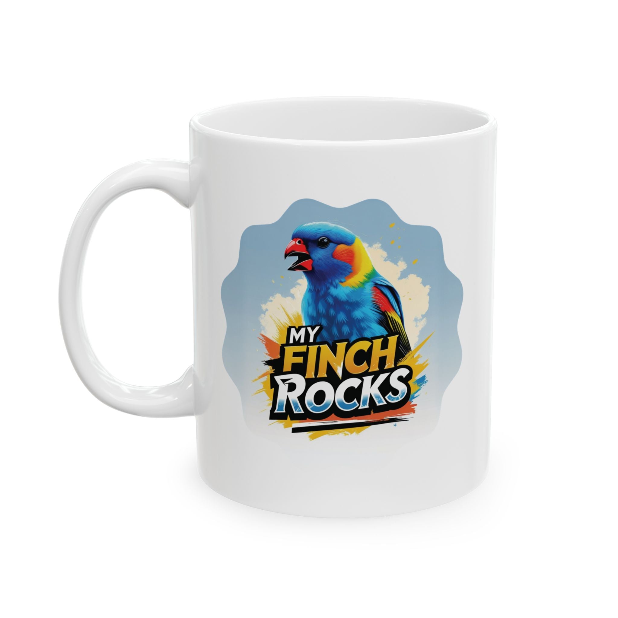 My Finch Rocks Mug