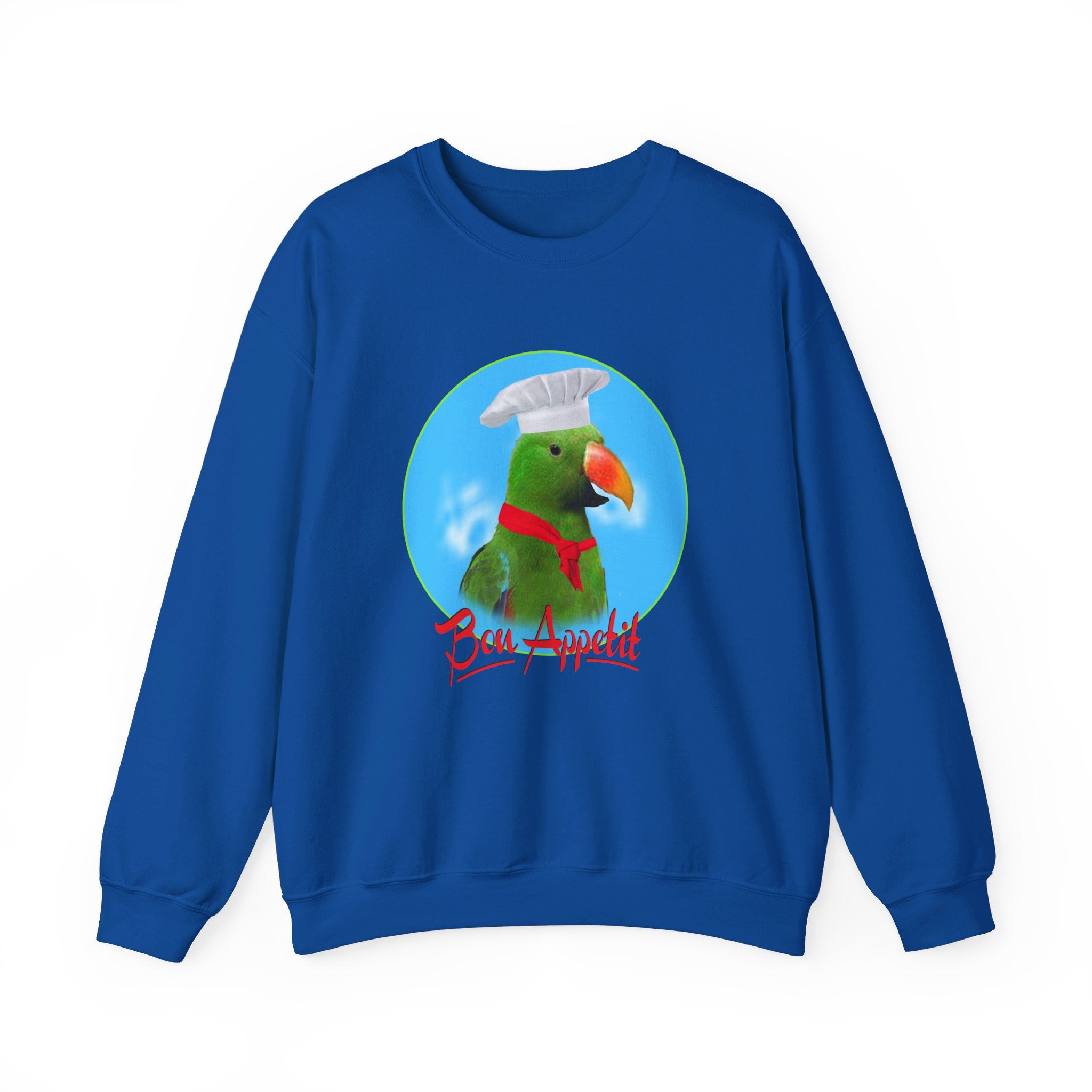 Bon Appetit Green Eclectus Sweatshirt