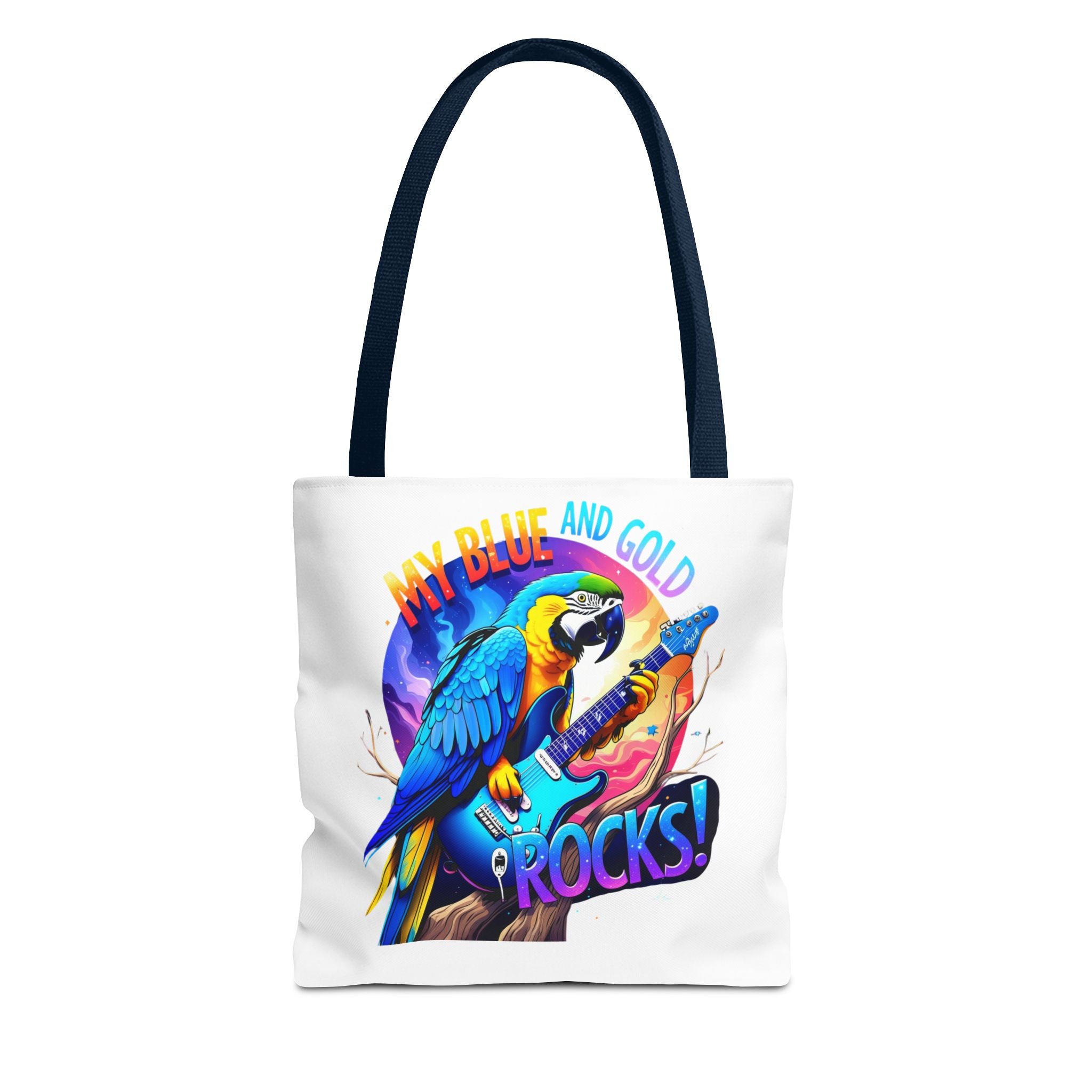 Blue & Gold Macaw Tote Bag