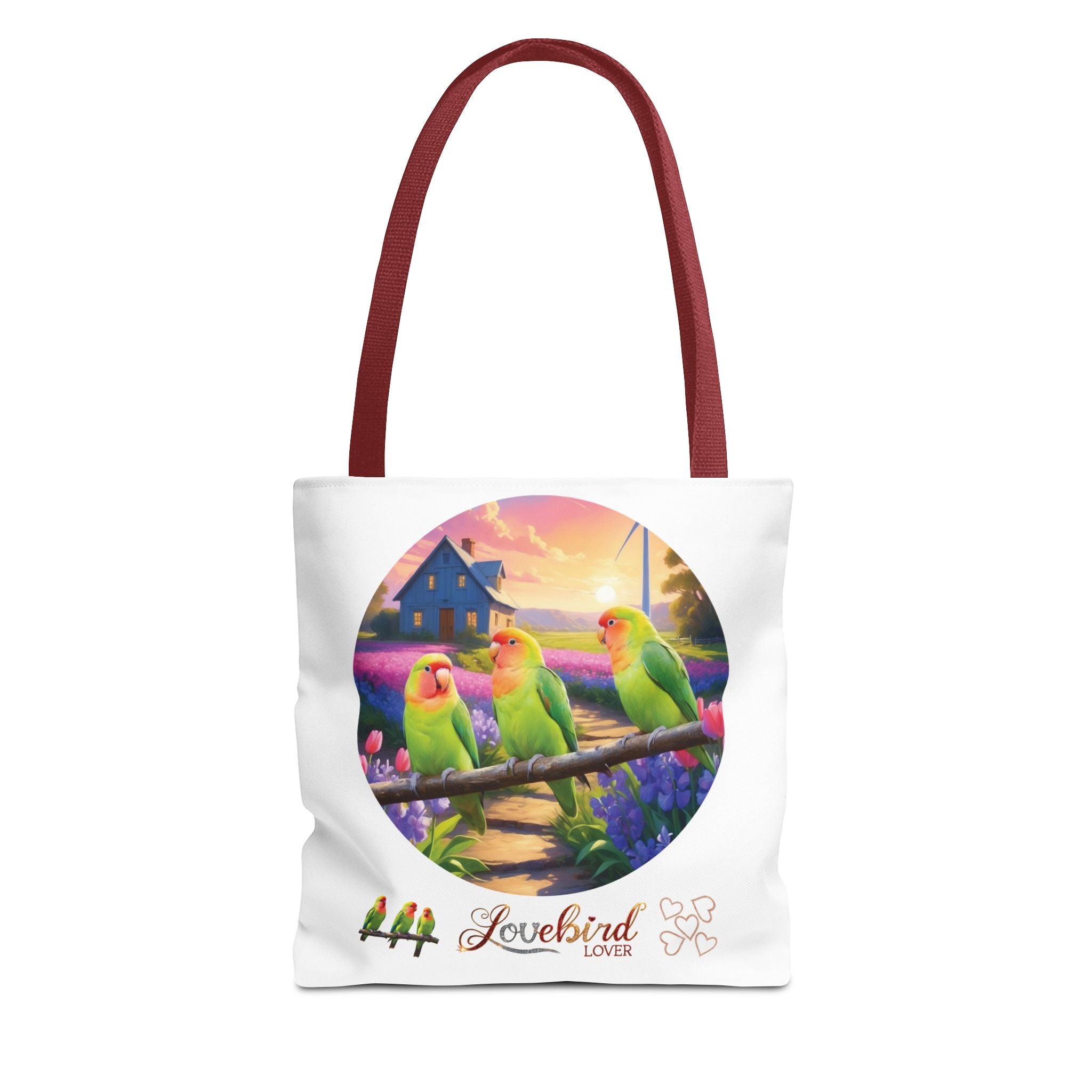 Lovebird Tote Bag