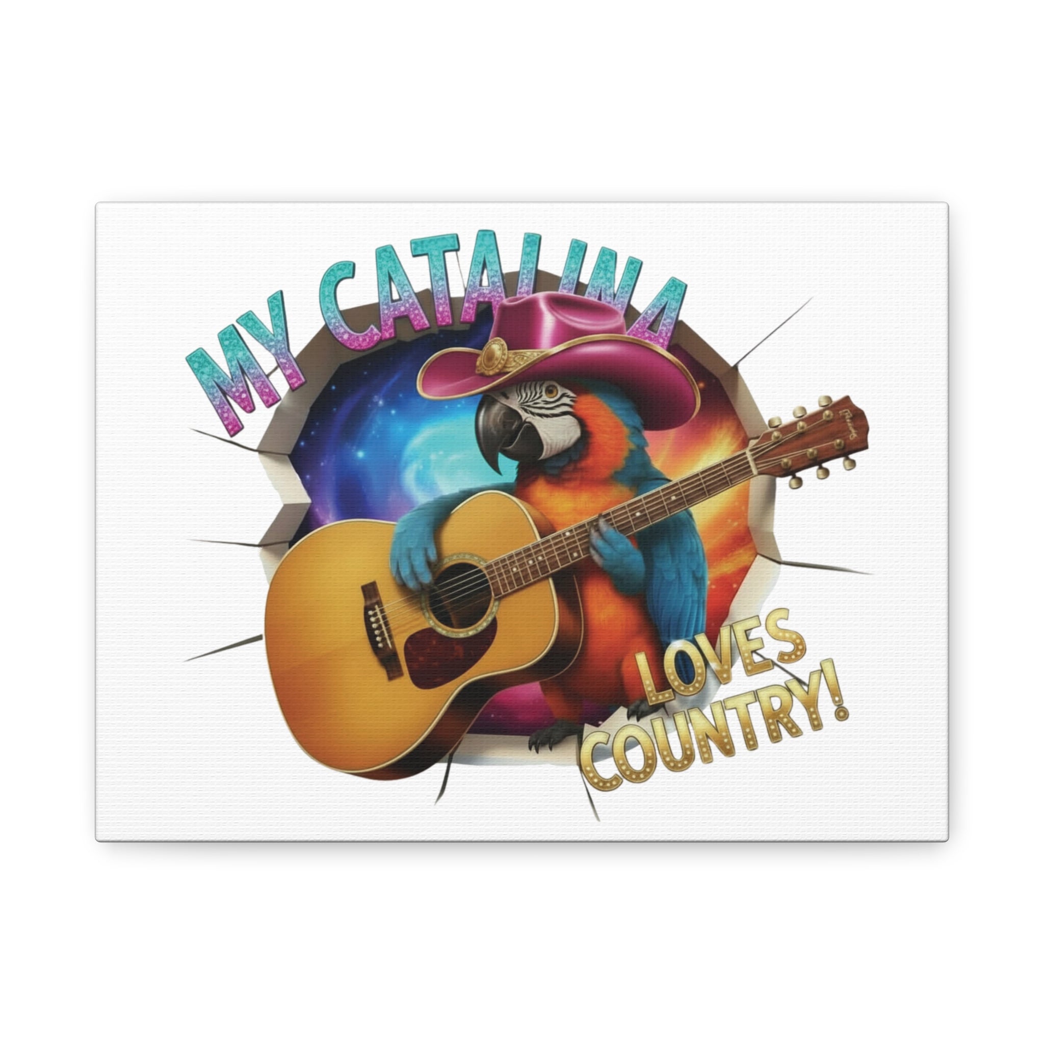 Catalina Macaw Breakthrough Wall-Hanging