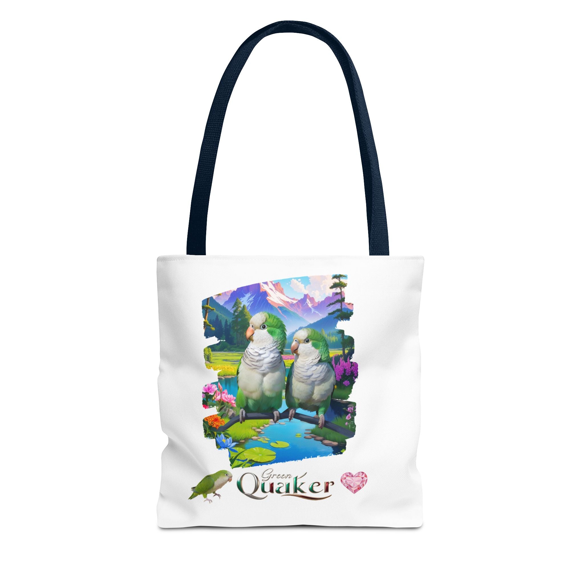 Nature Green Quaker Tote Bag