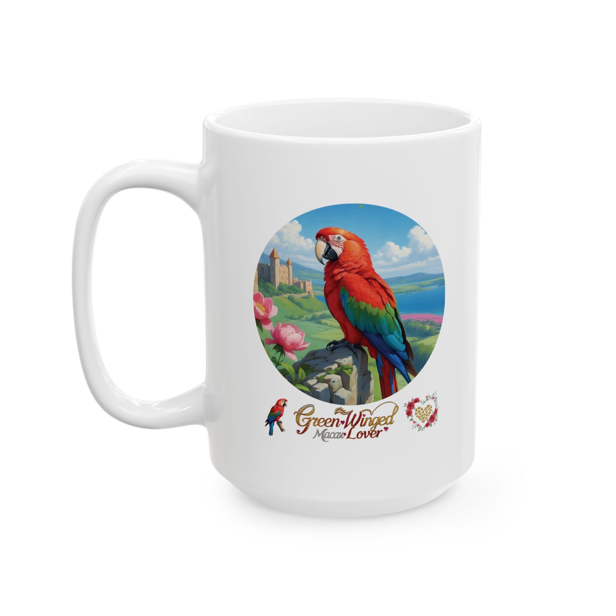 Green-Winged Macaw Lover Mug