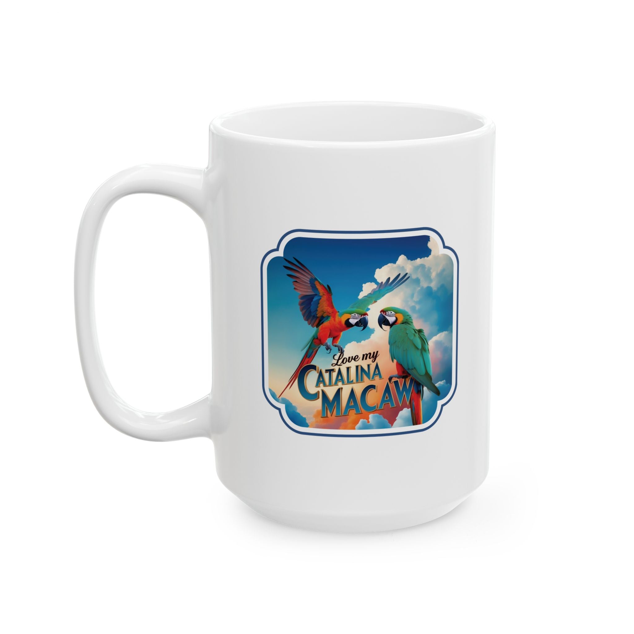 Flying Catalina Macaw Lover Mug