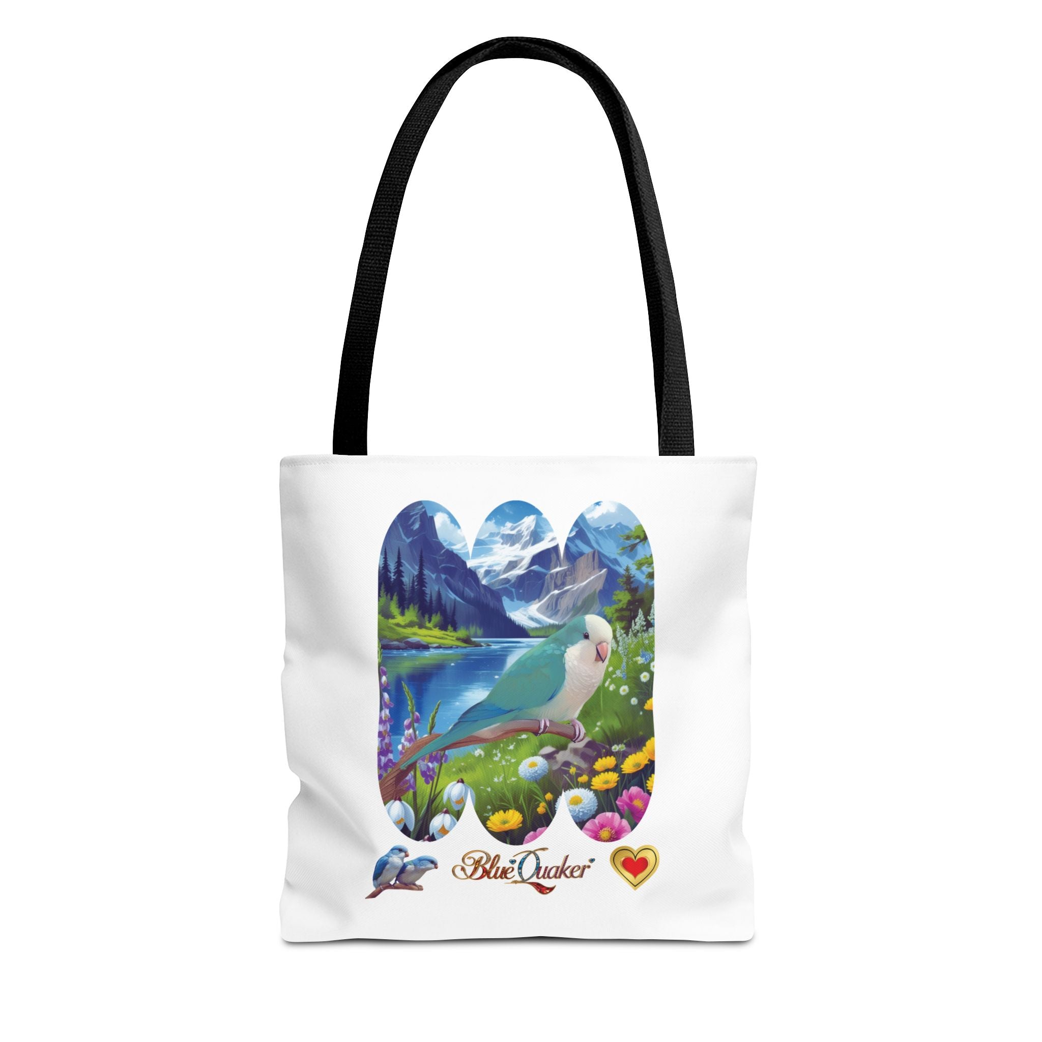 Blue Quaker Mountain Valley Tote Bag