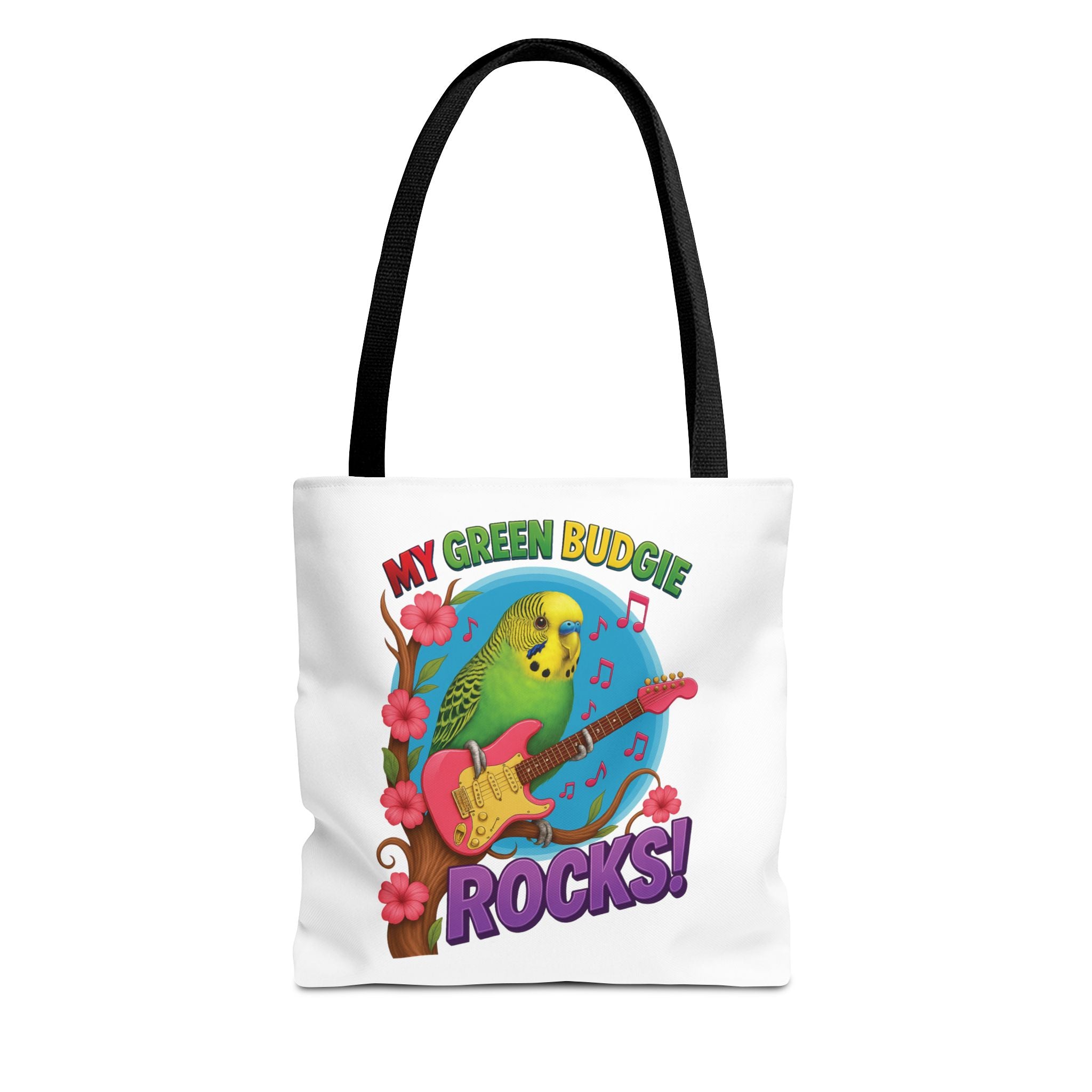 My Green Budgie Rocks Tote Bag
