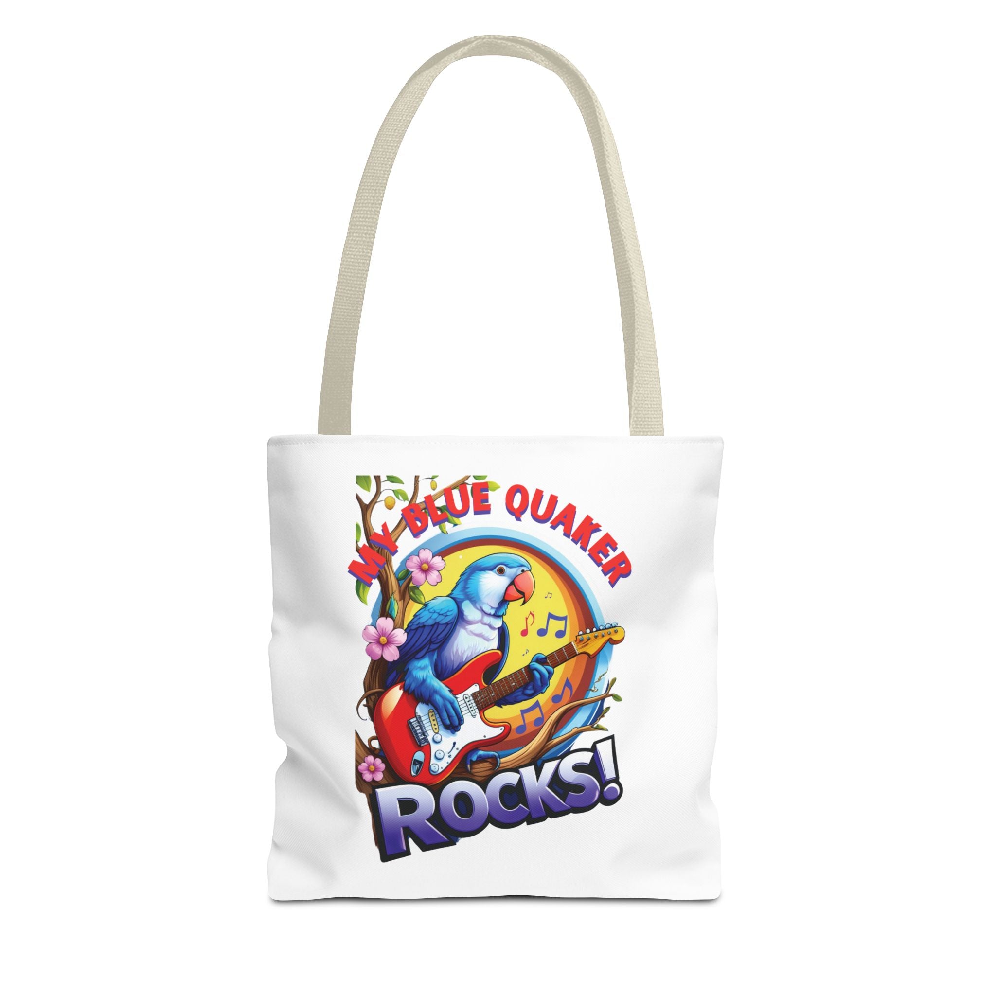 Blue Quaker Tote Bag