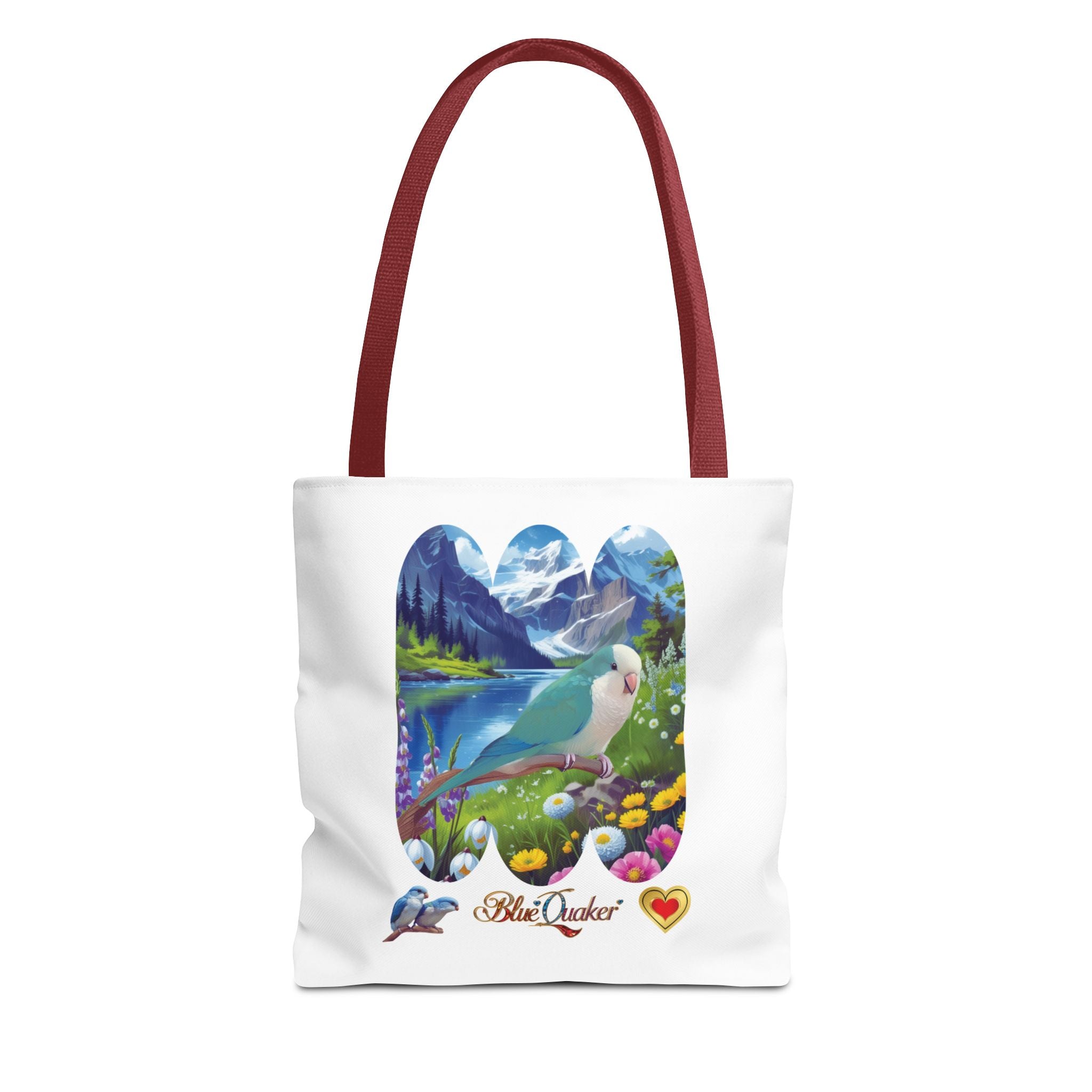 Blue Quaker Mountain Valley Tote Bag