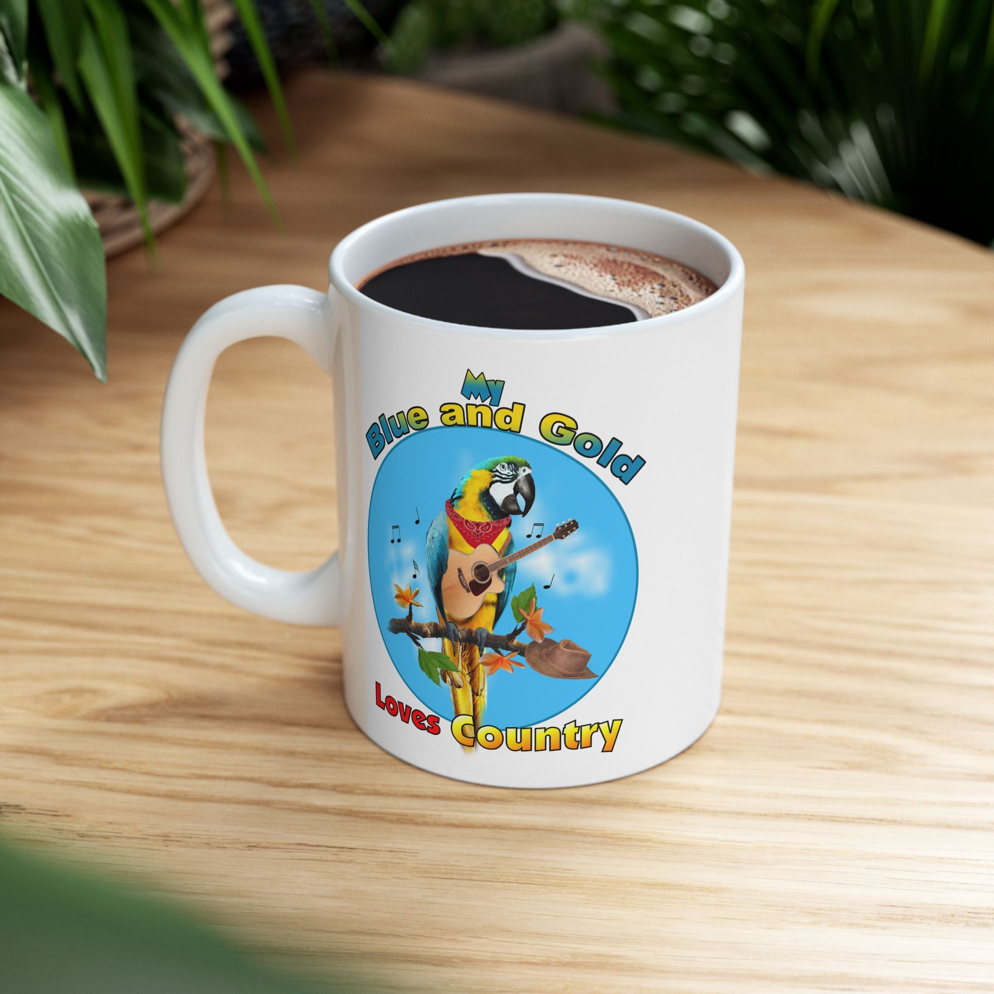 My Blue And Gold Loves Country Mug