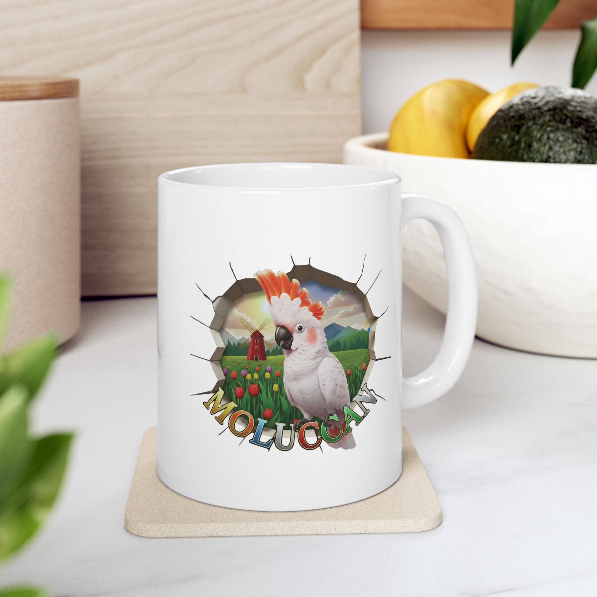 Moluccan Cockatoo Breakthrough Mug