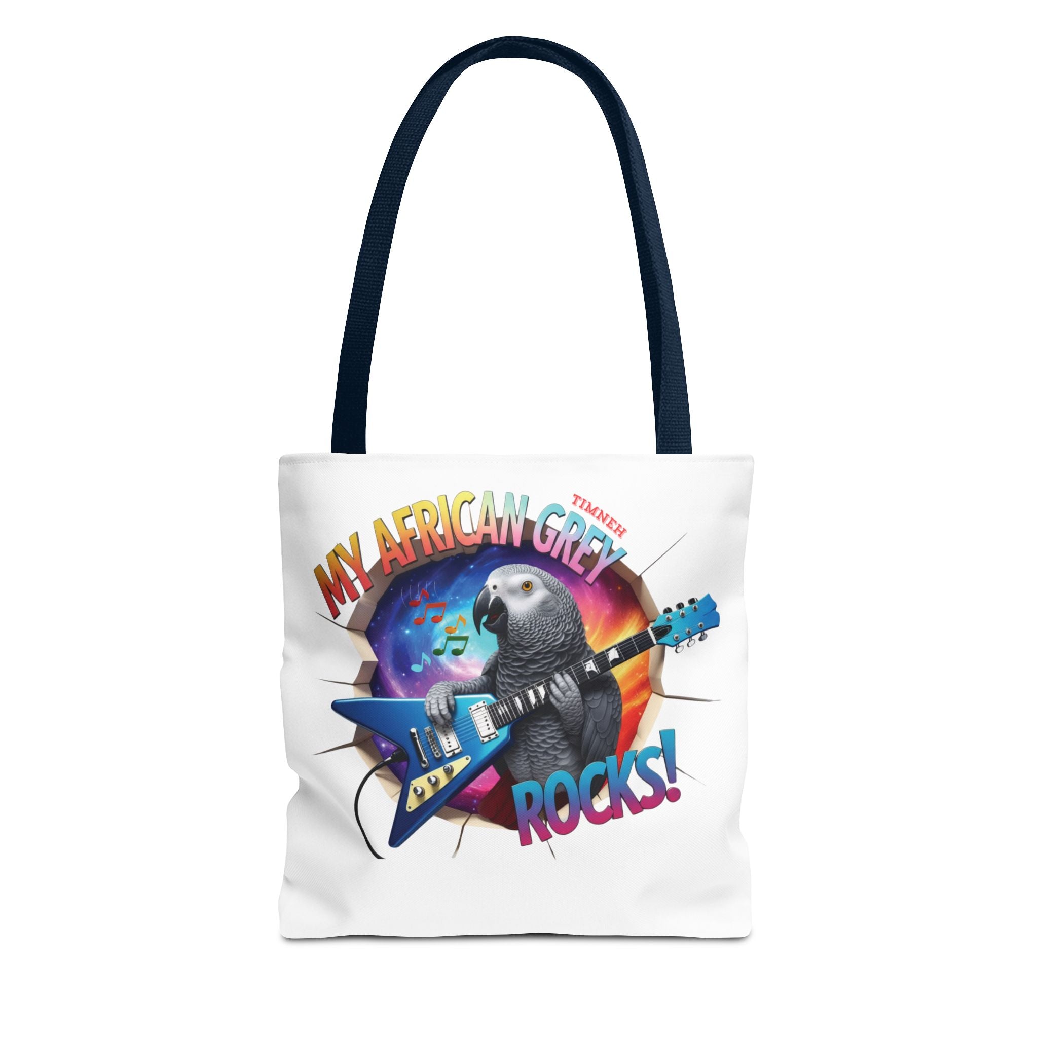 African Grey Timneh Rocks Tote Bag