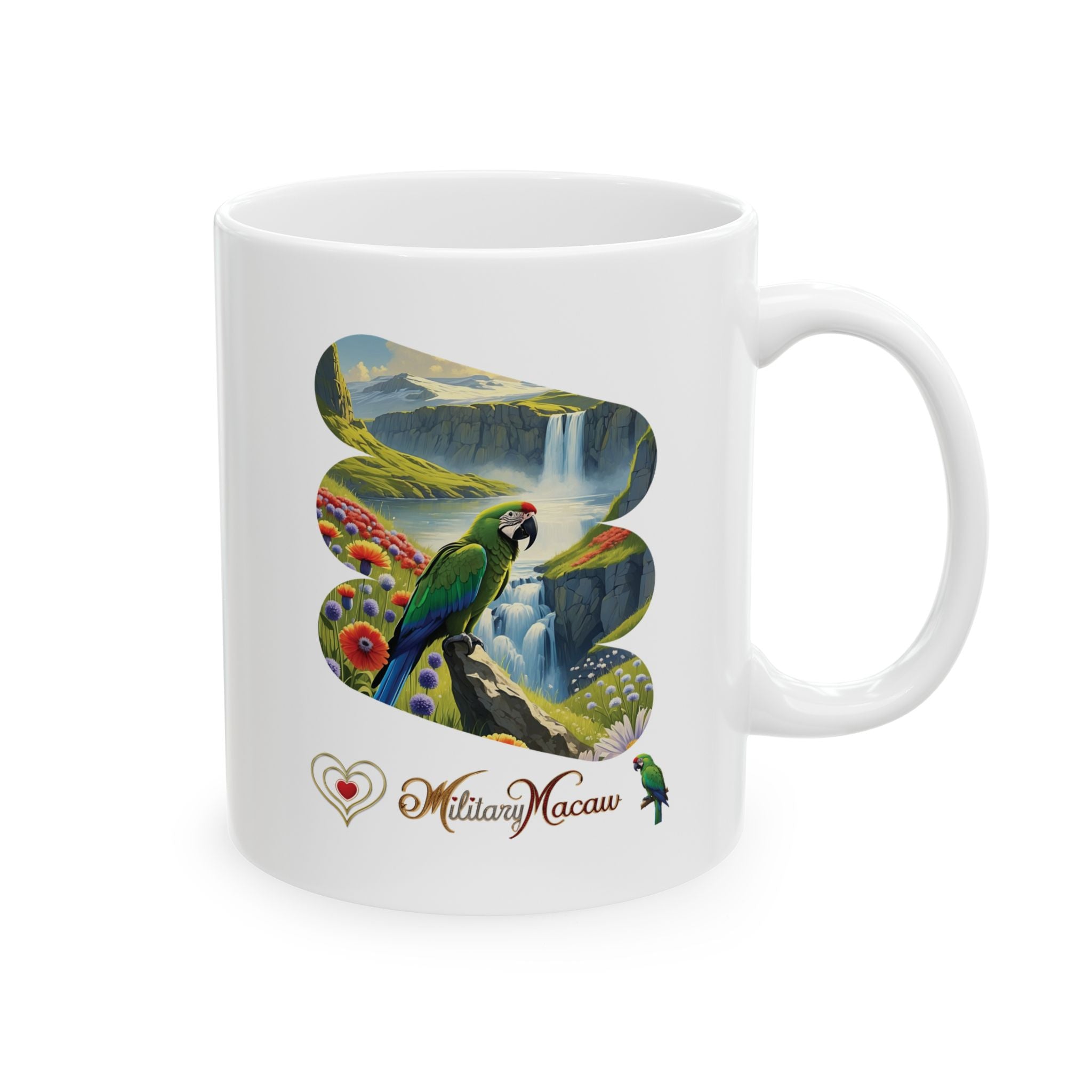 Military Macaw Valley Mug
