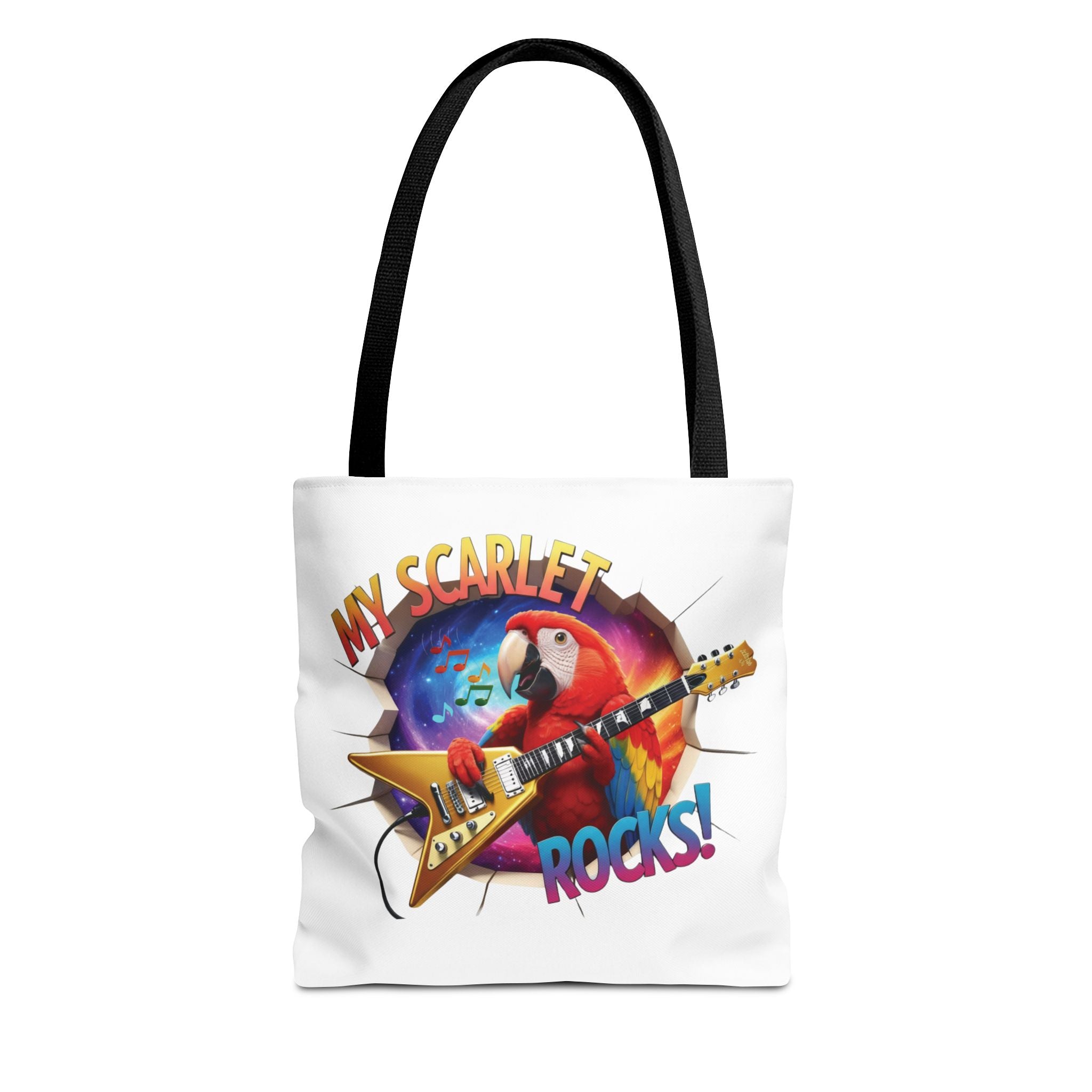 Scarlet Macaw Breakthrough Tote Bag