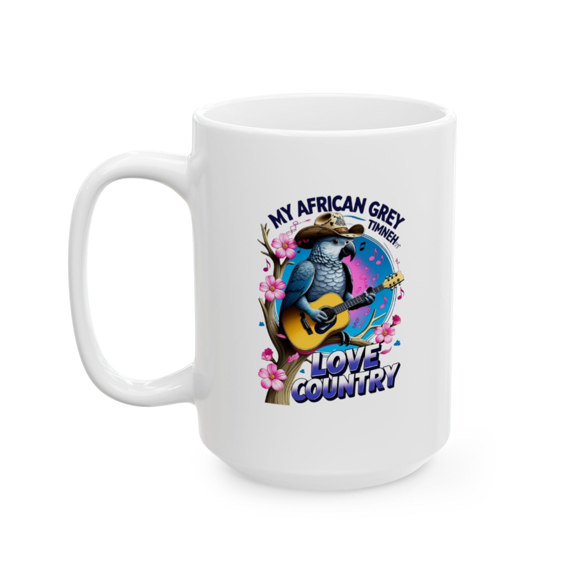 African Grey Timneh Love Country Mug