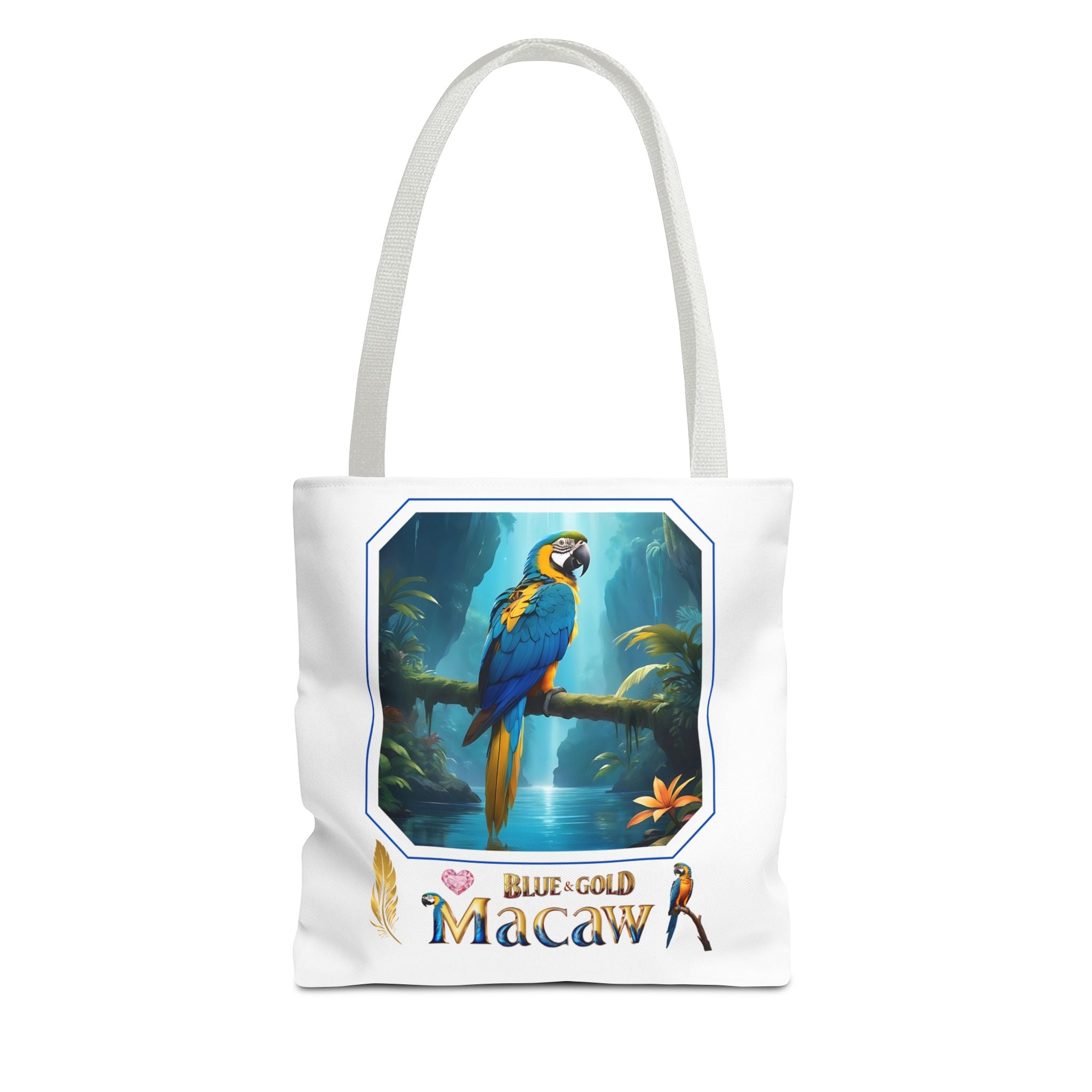 Blue & Gold Macaw Valley Tote Bag