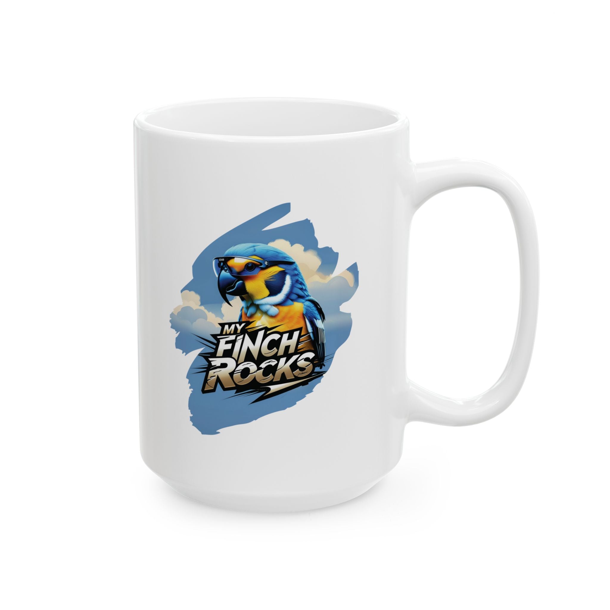 My Finch Rocks Sunglasses Mug