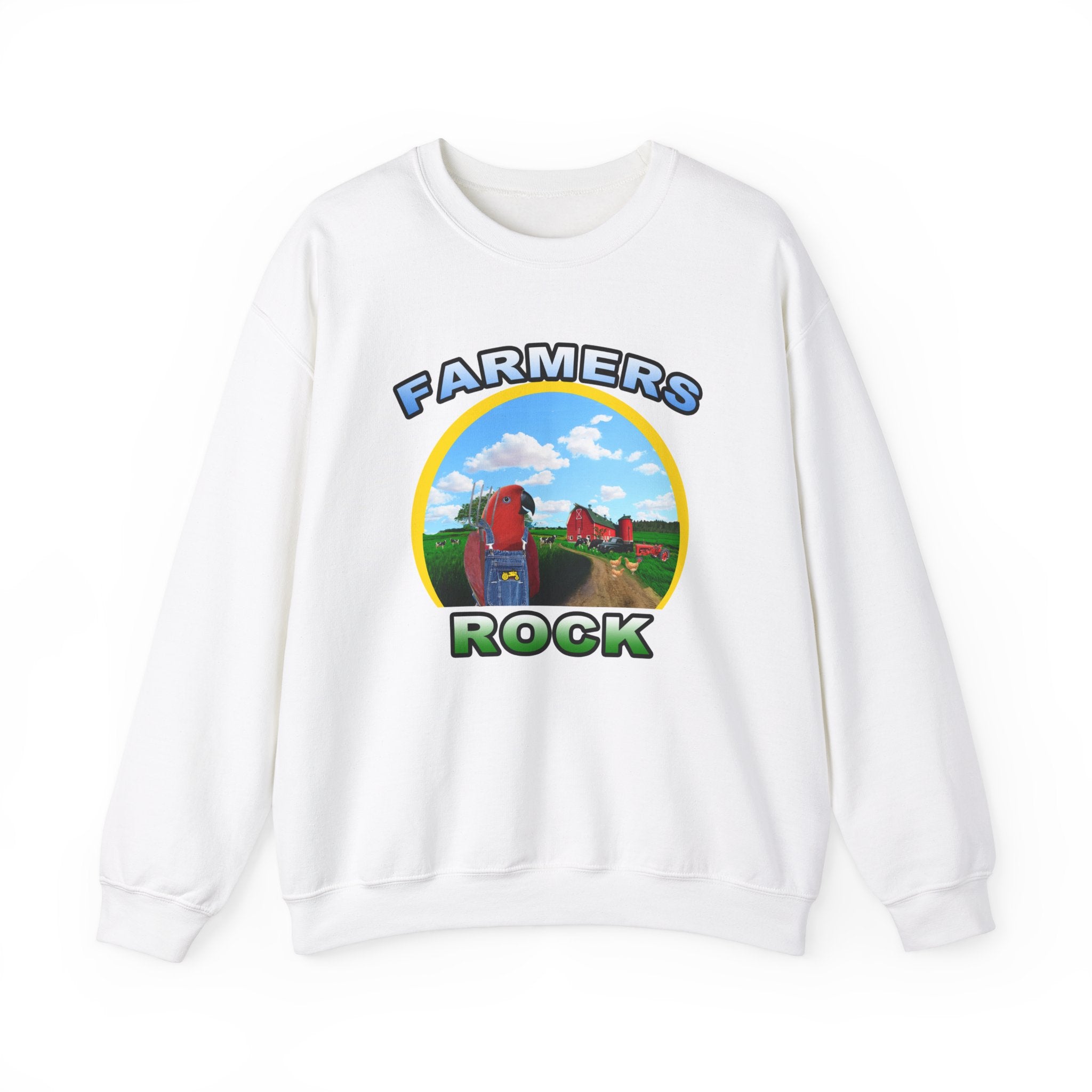 Farmers Rock Red Eclectus Sweatshirt