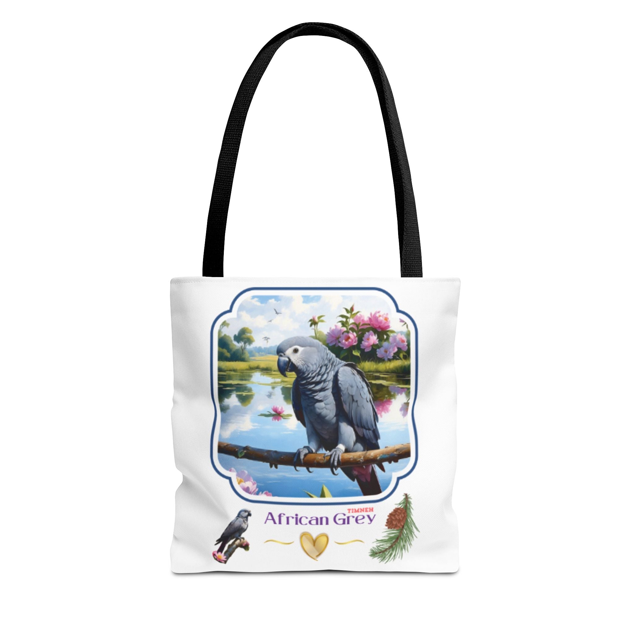 African Grey Timneh Nature Totebag
