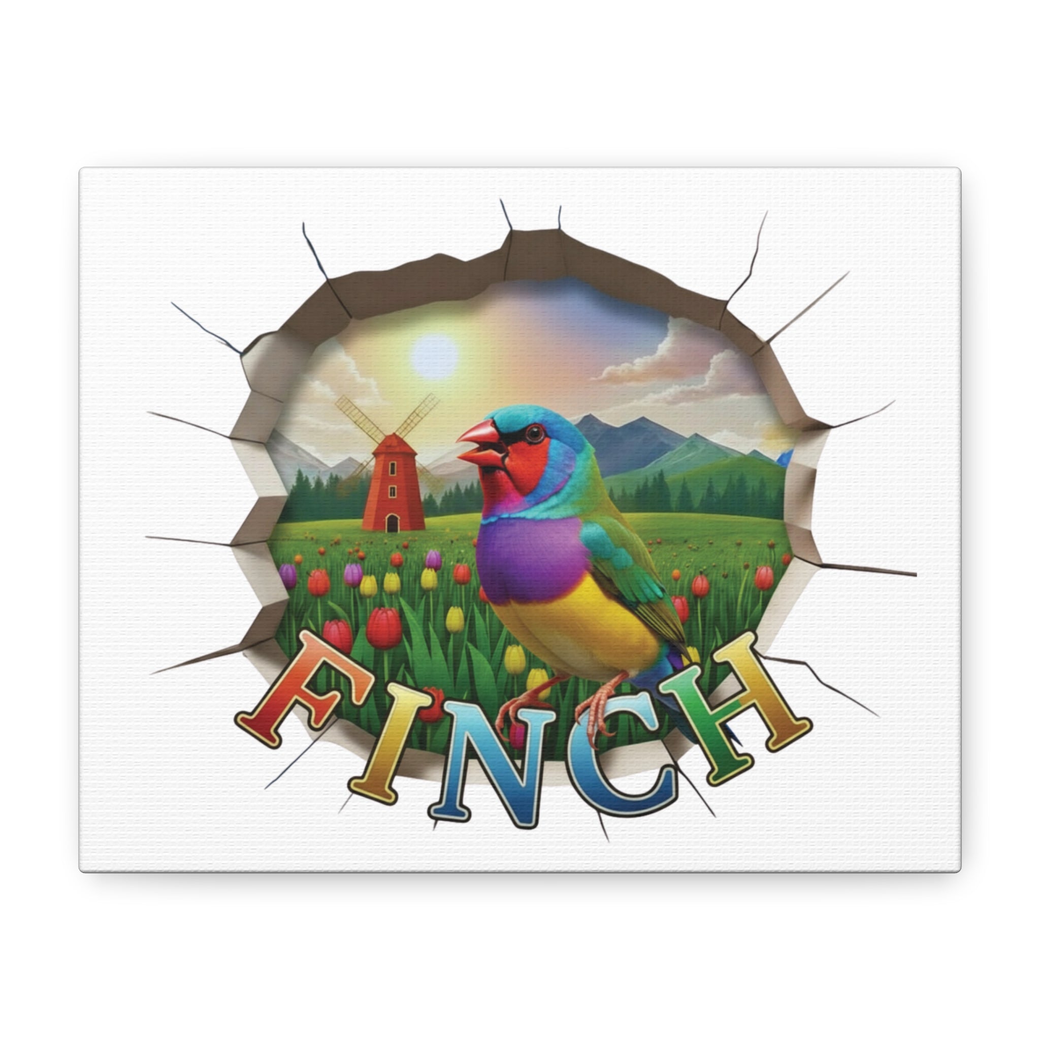 Finch Breakthrough Wall-Hanging