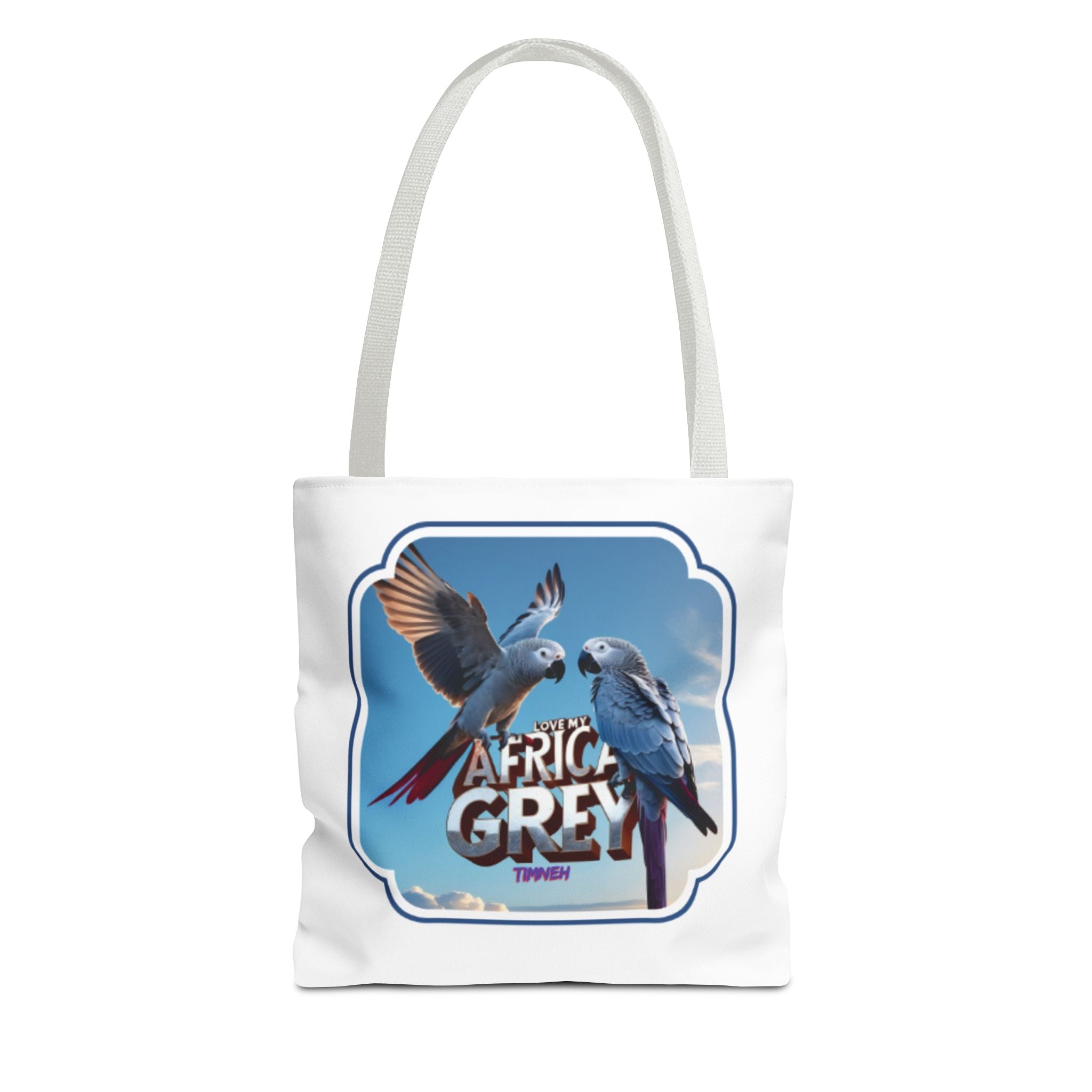 Love My African Grey Timneh Tote Bag