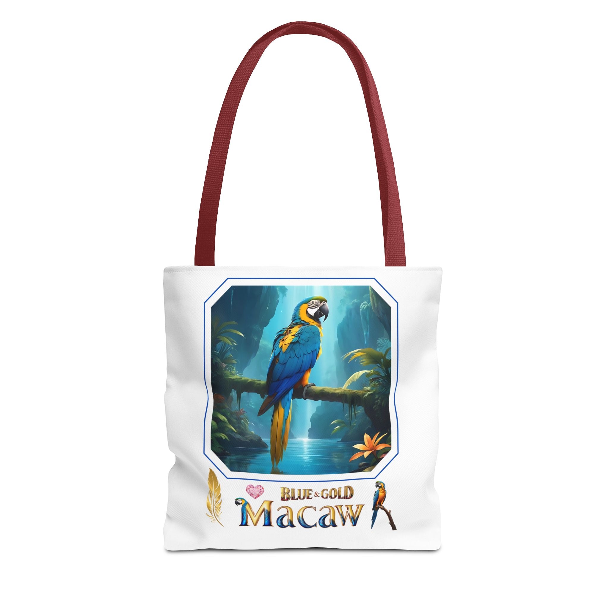 Blue & Gold Macaw Valley Tote Bag