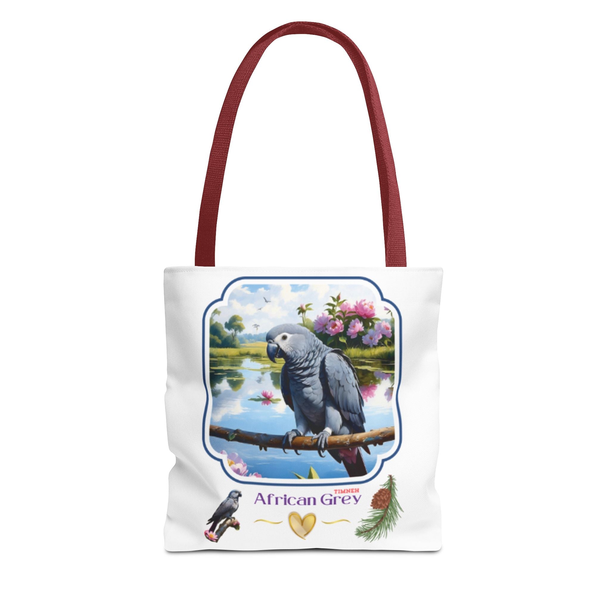 African Grey Timneh Nature Totebag