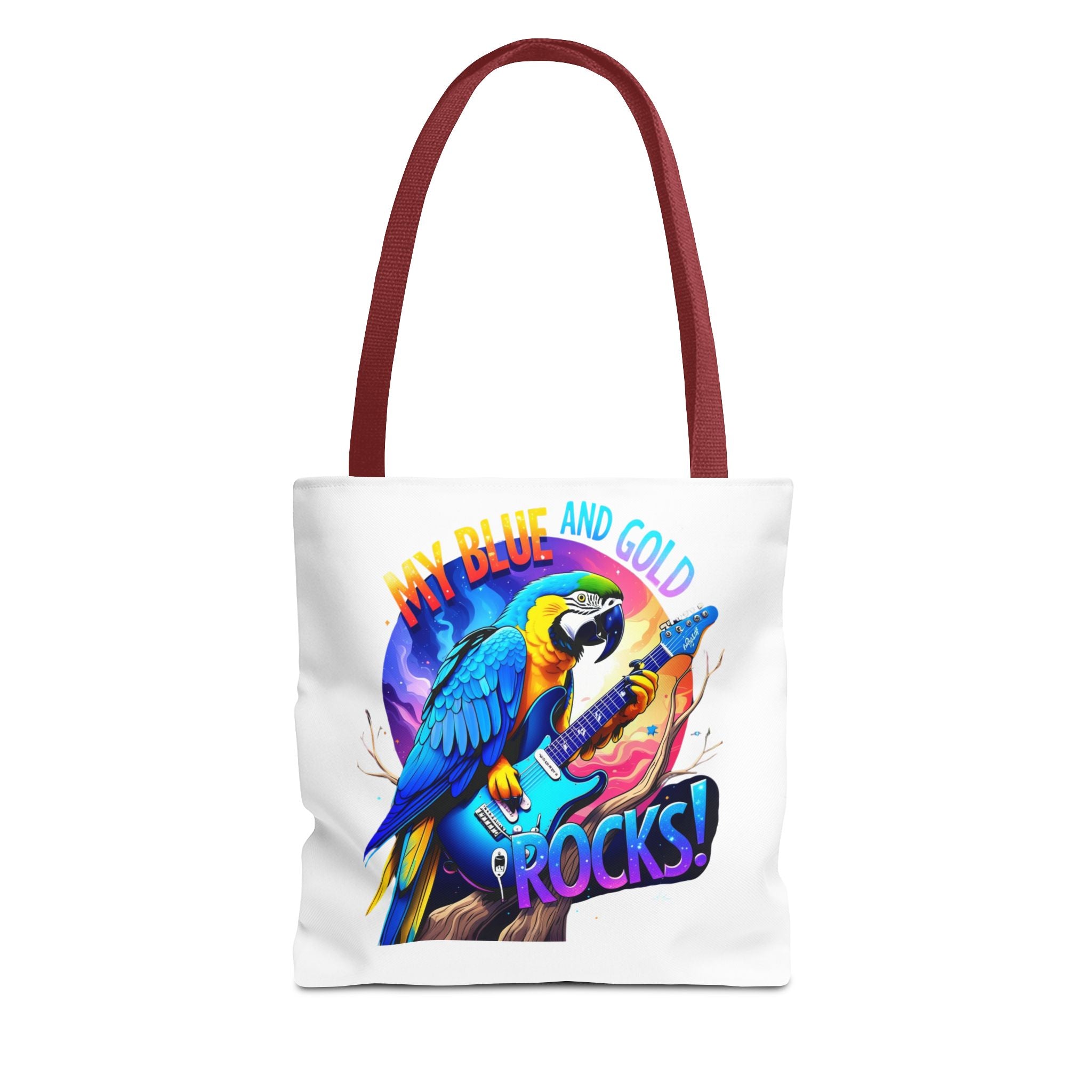 Blue & Gold Macaw Tote Bag