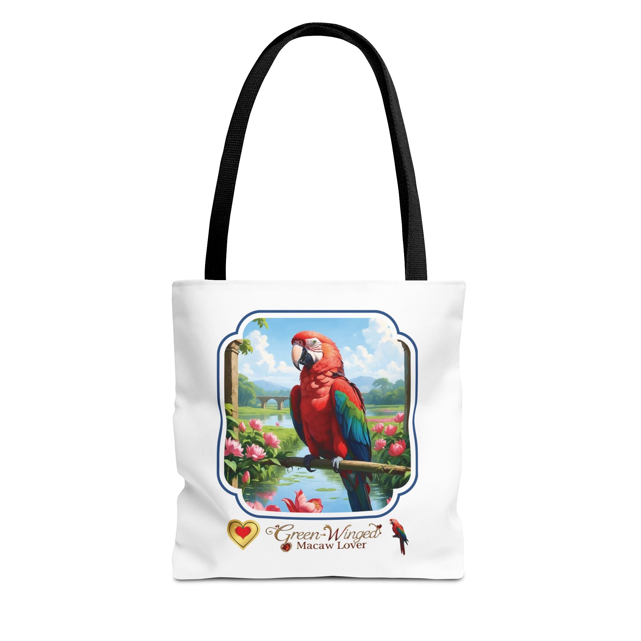 Green Winged Macaw Lover Tote Bag
