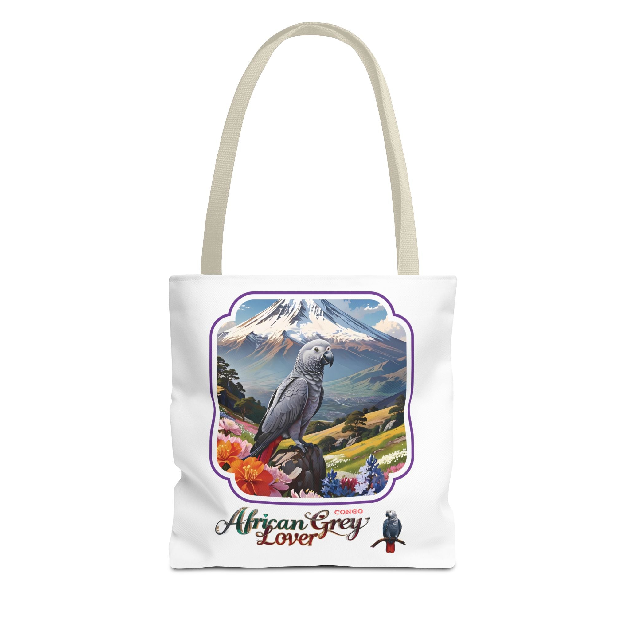African Grey Congo Tote Bag