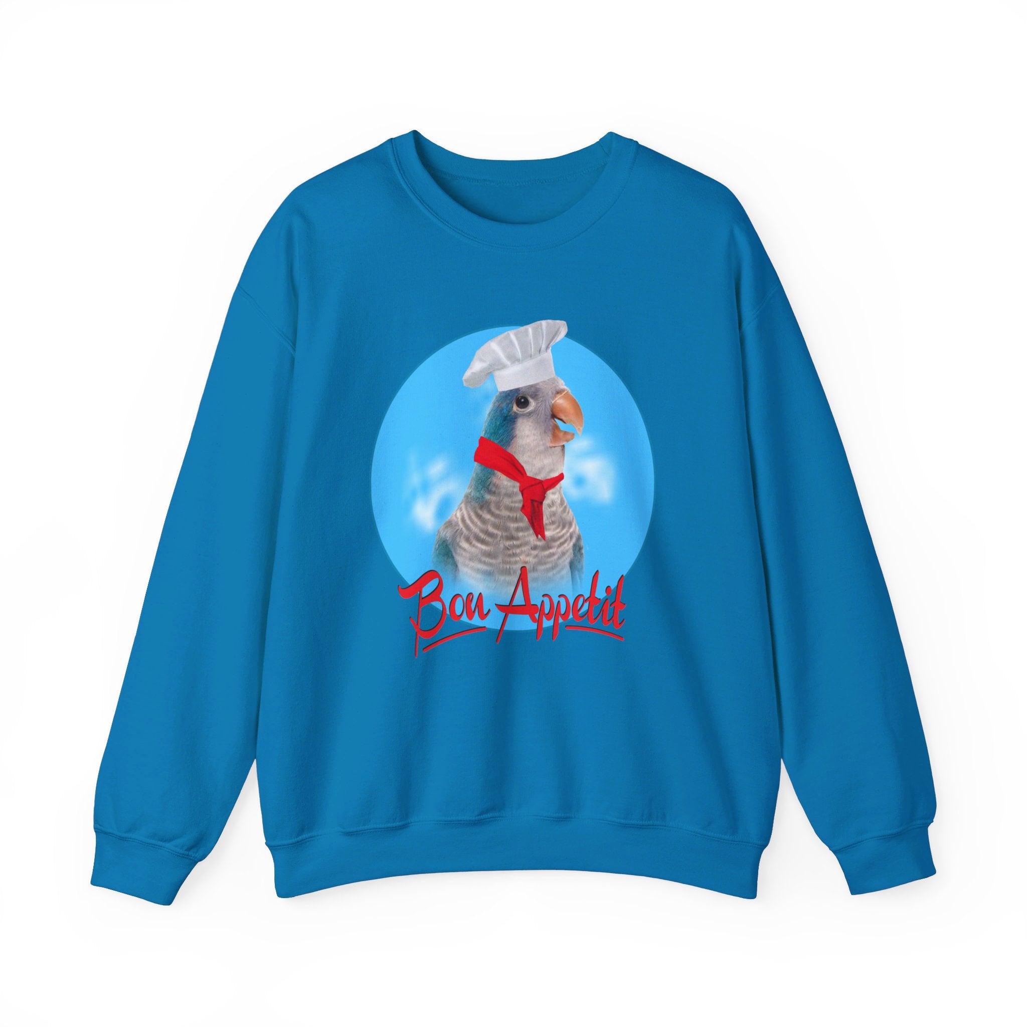Bon Appetit Blue Quaker Sweatshirt