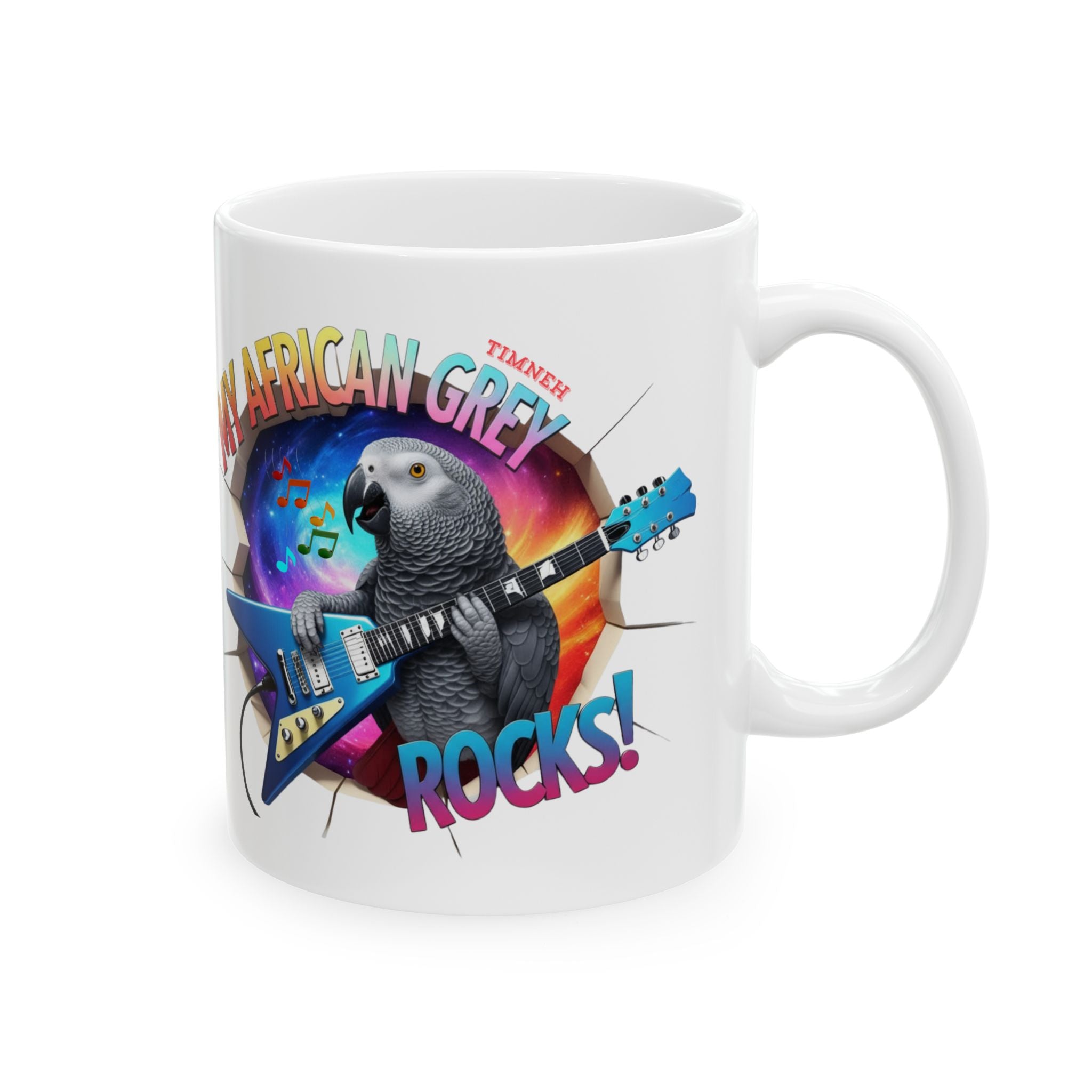 My African Grey Rocks Mug