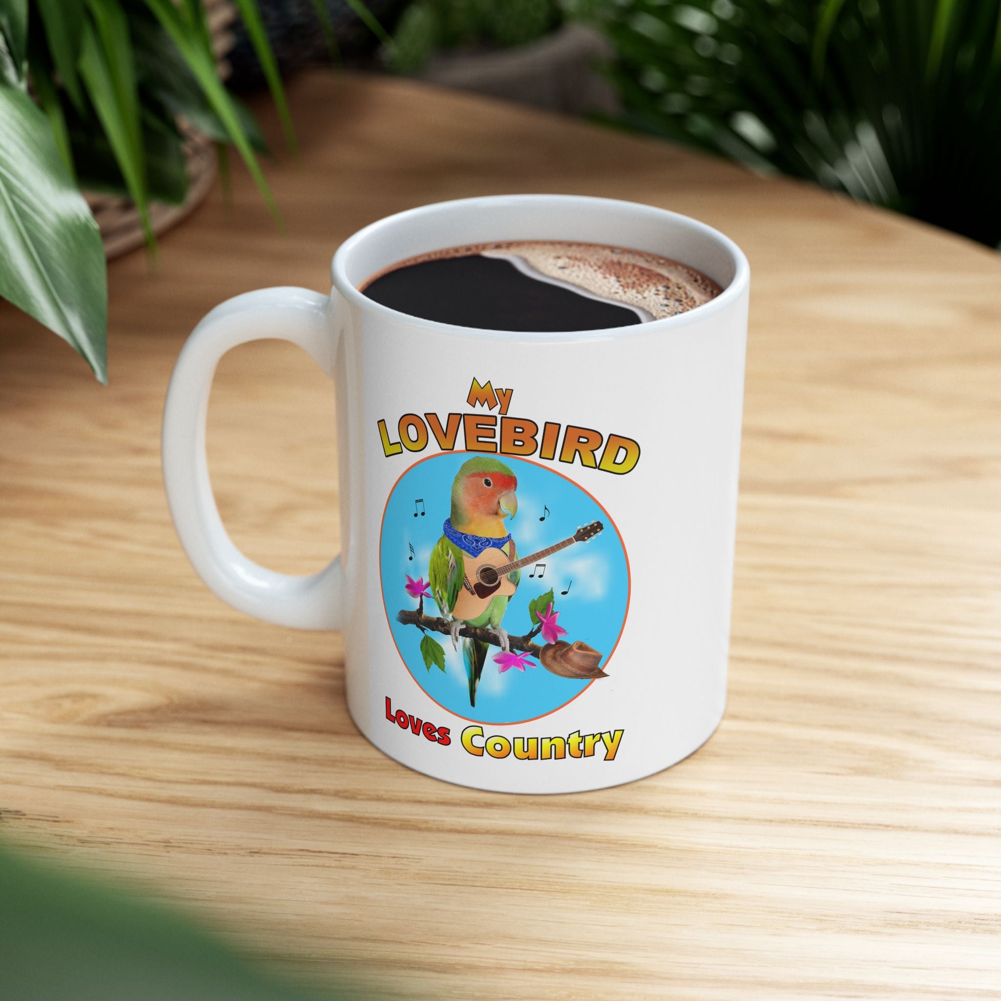 My Lovebird Loves Country Mug