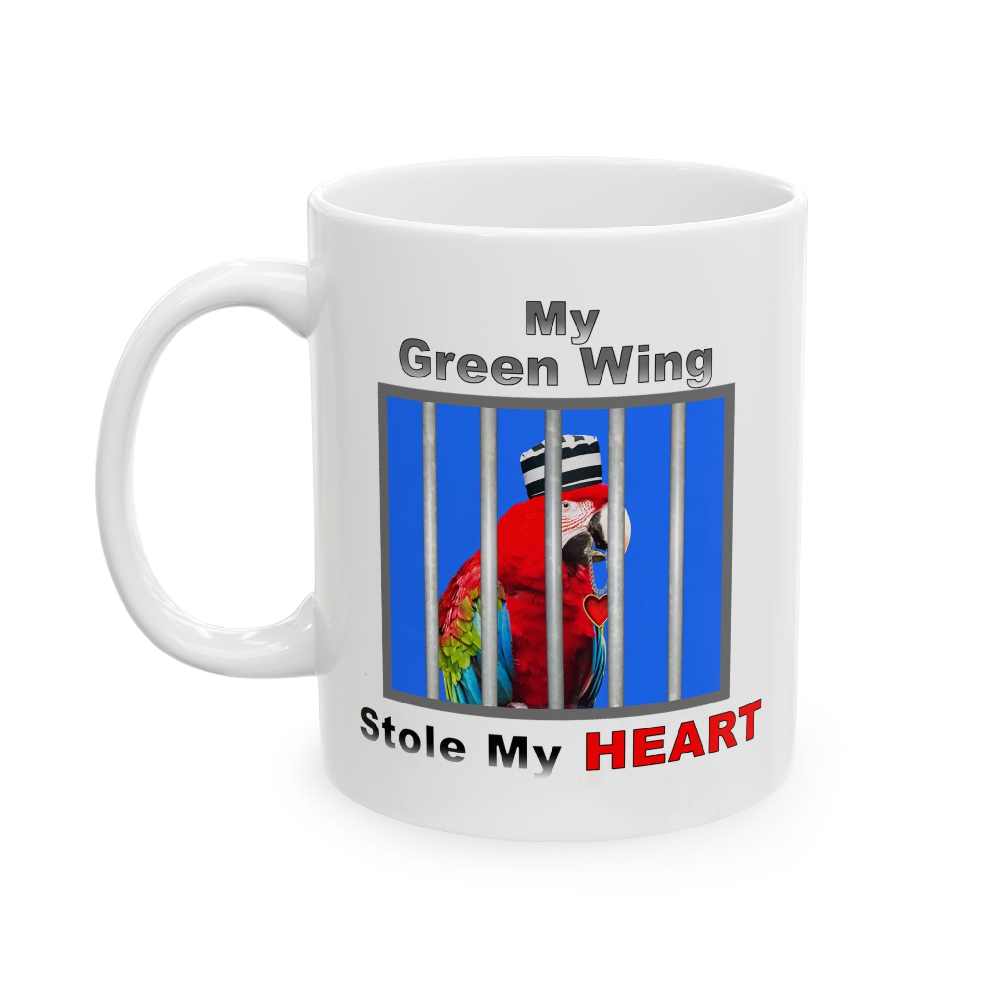 My Green Winged Stole My Heart Mug