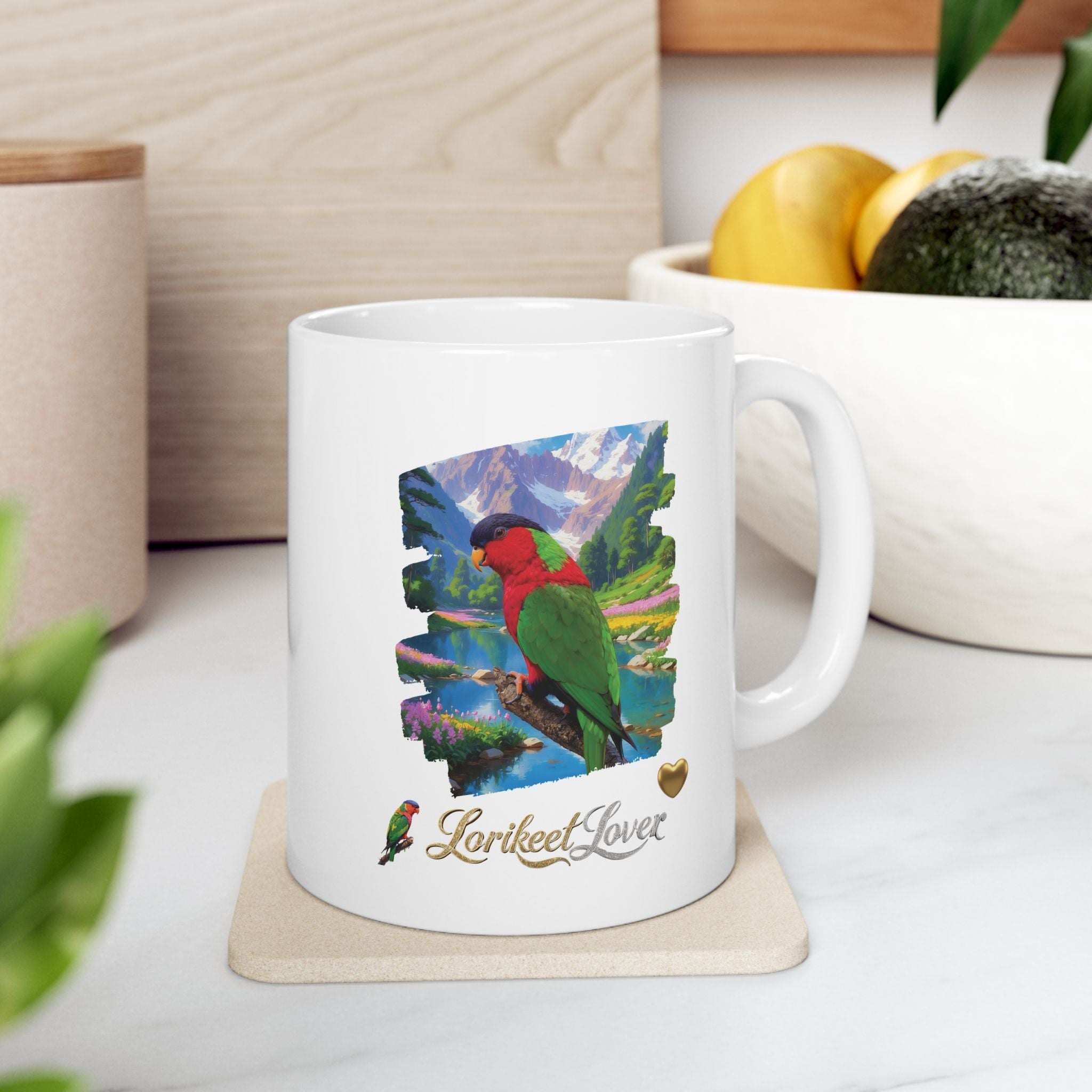 Lorikeet Lover Scenic Mug