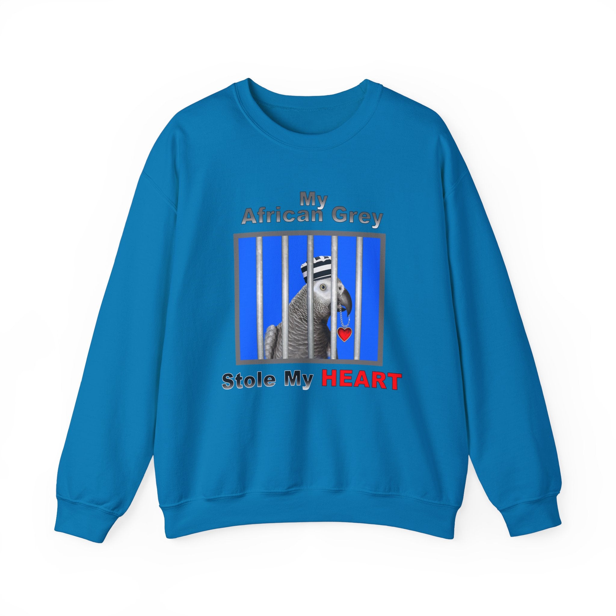 Stole My Heart African Grey Sweatshirt