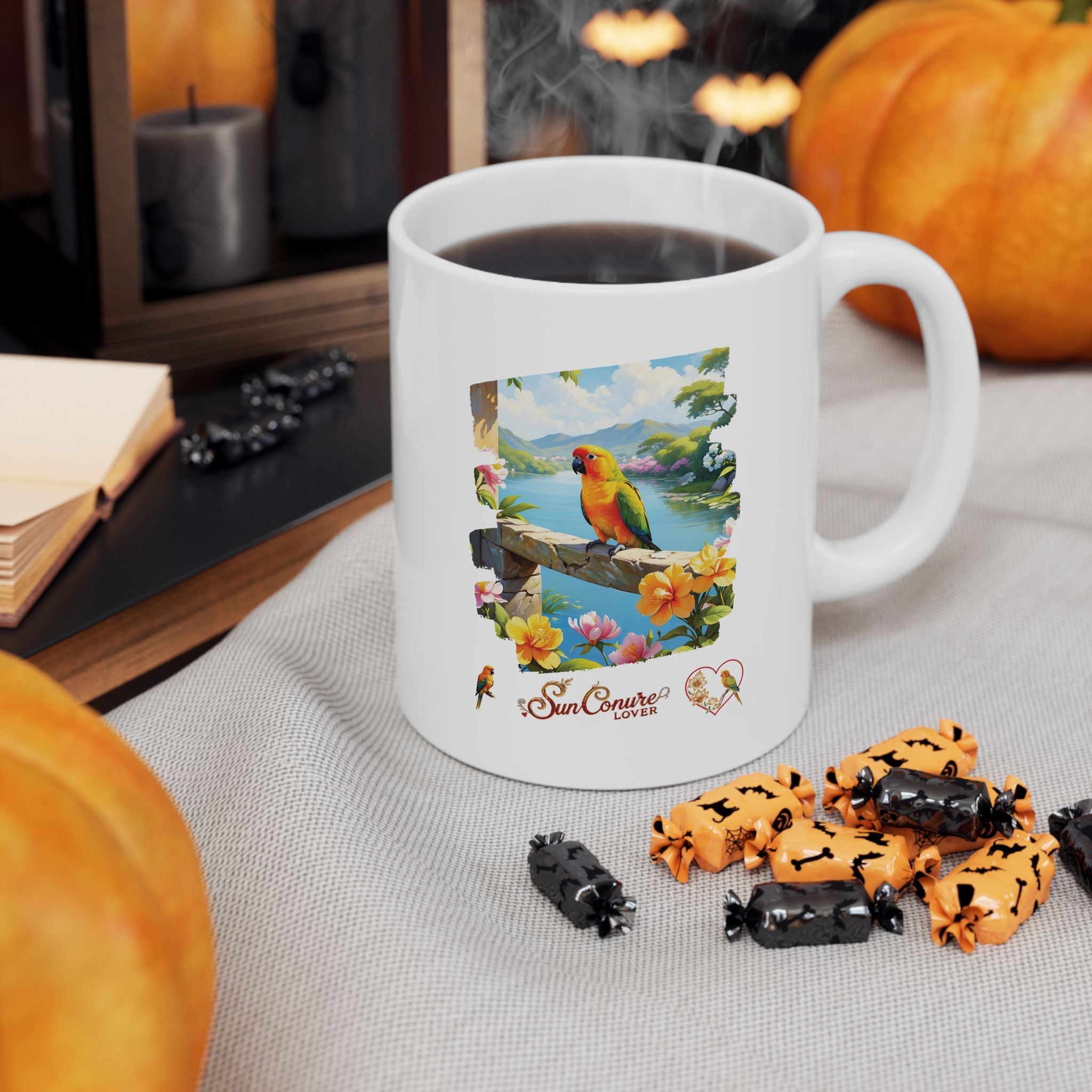 Sun Conure Lover Nature Mug
