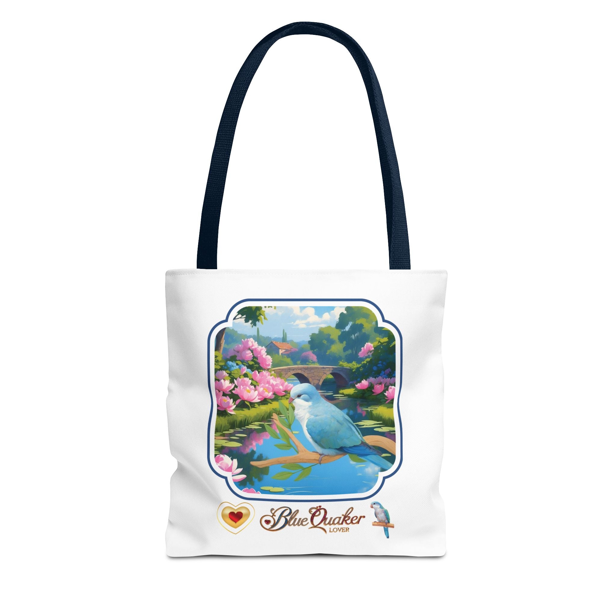 Blue Quaker Lover Lake Tote Bag