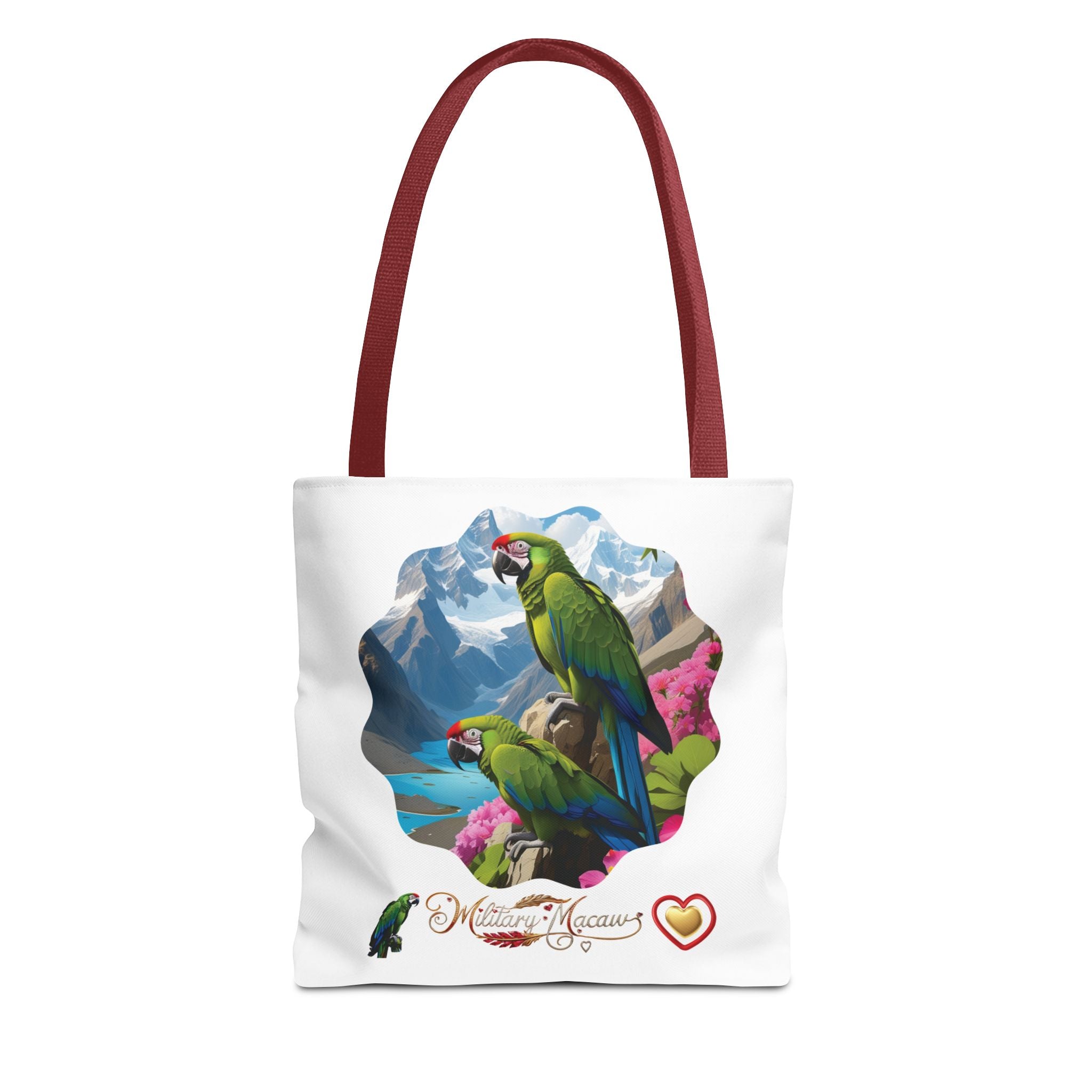 Military Macaw Mountain Tote Bag